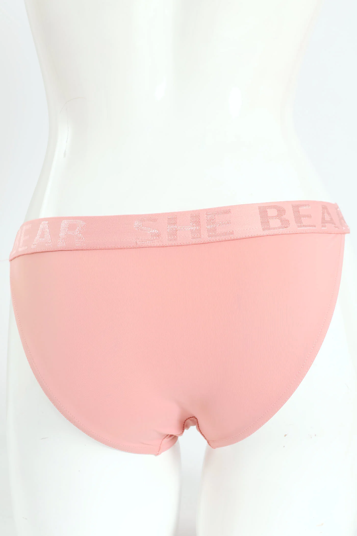 Microfibre Tanga Panties - Pink - Image 4