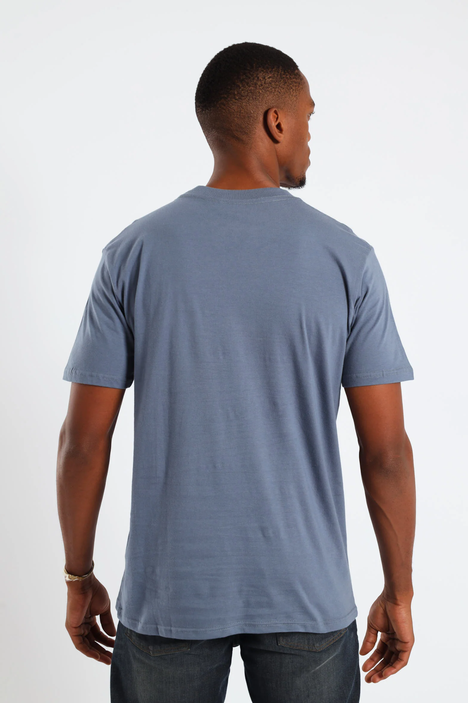 Mid Short Sleeve Tee - Blue - Image 4