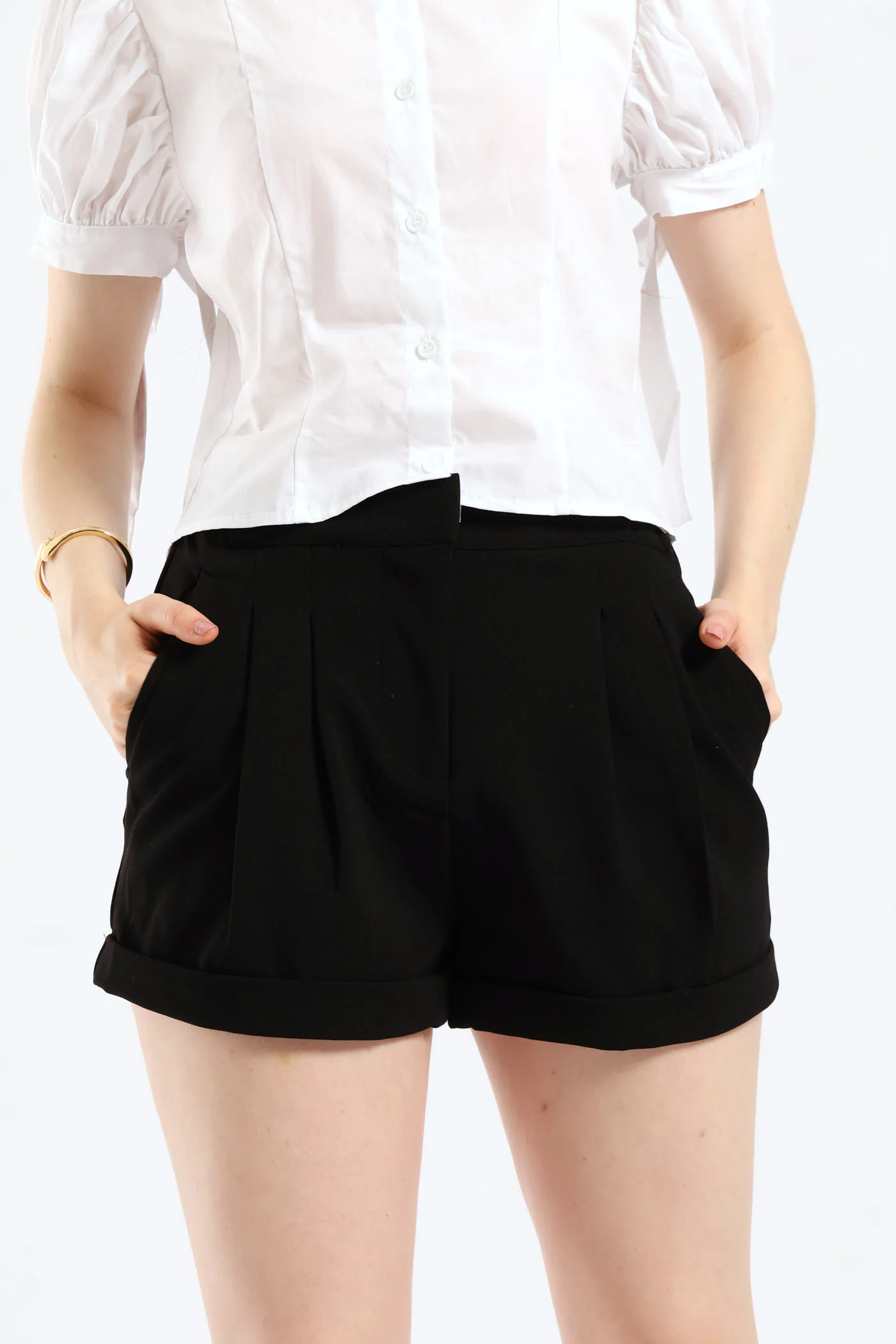 Mid Thigh Short - Black - Image 2