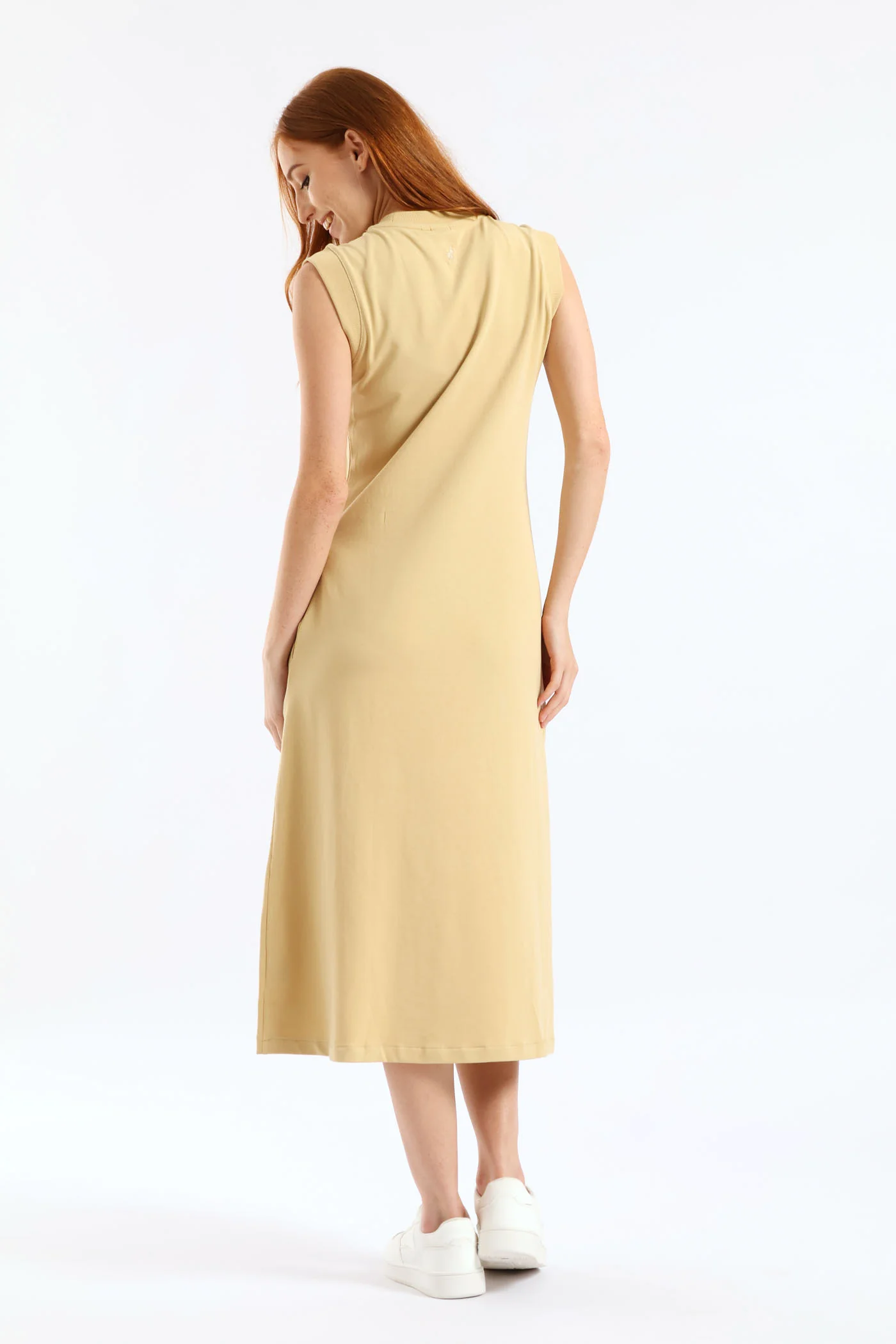 Mila Casual Dress - Stone - Image 3