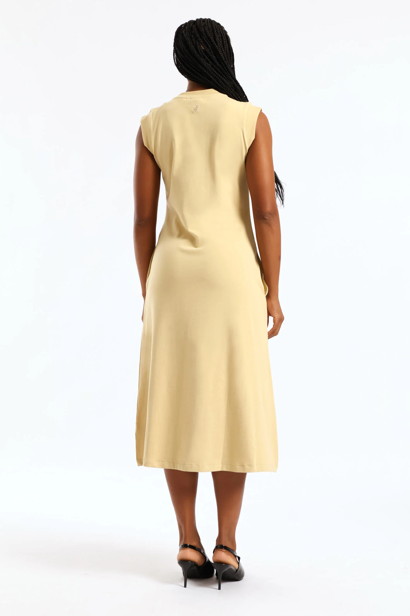 Mila Casual Dress - Stone - Image 4