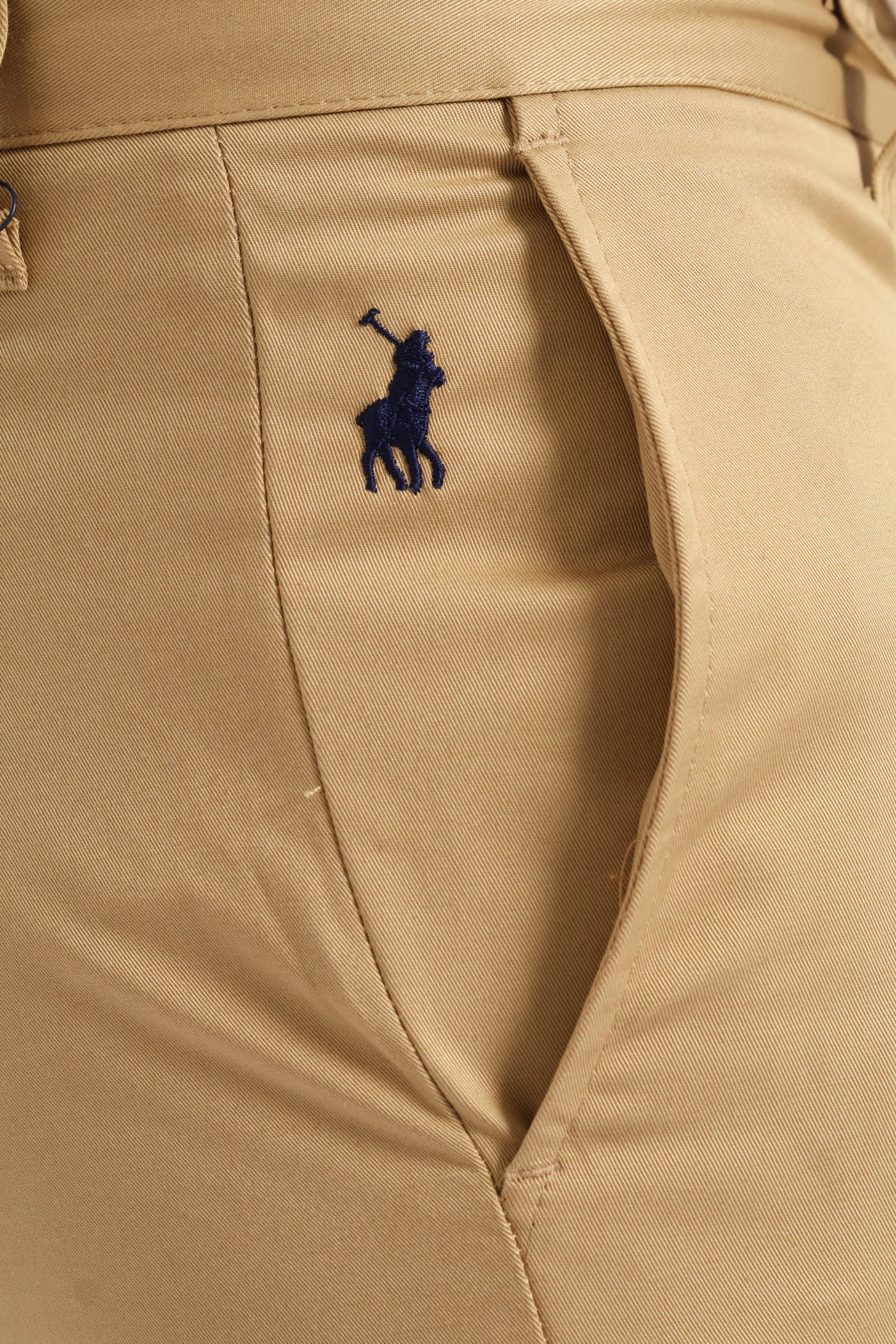 Milan Straight Leg Chino - Khaki - Image 2