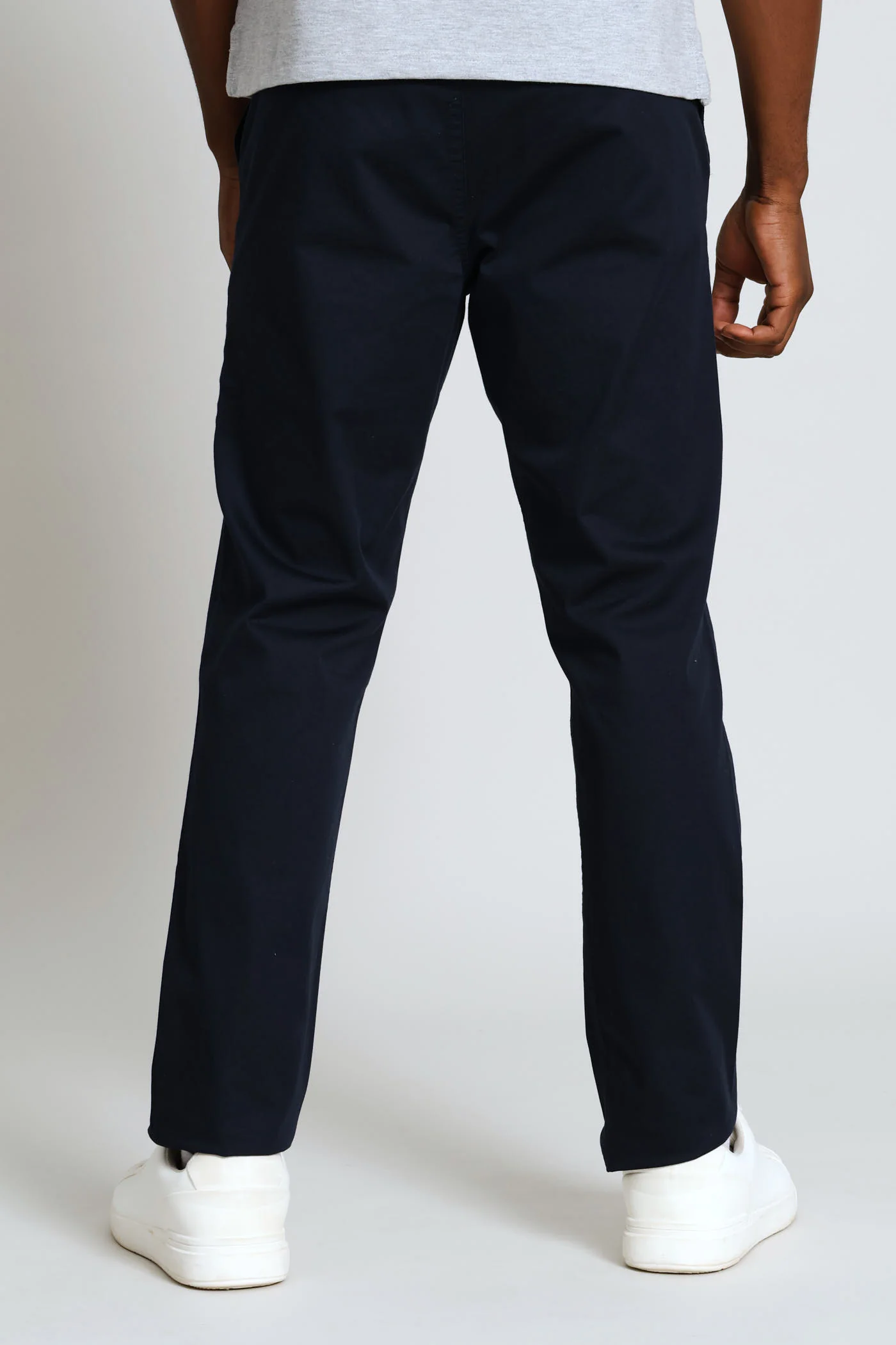 Milan Straight Leg Chino - Navy - Image 3