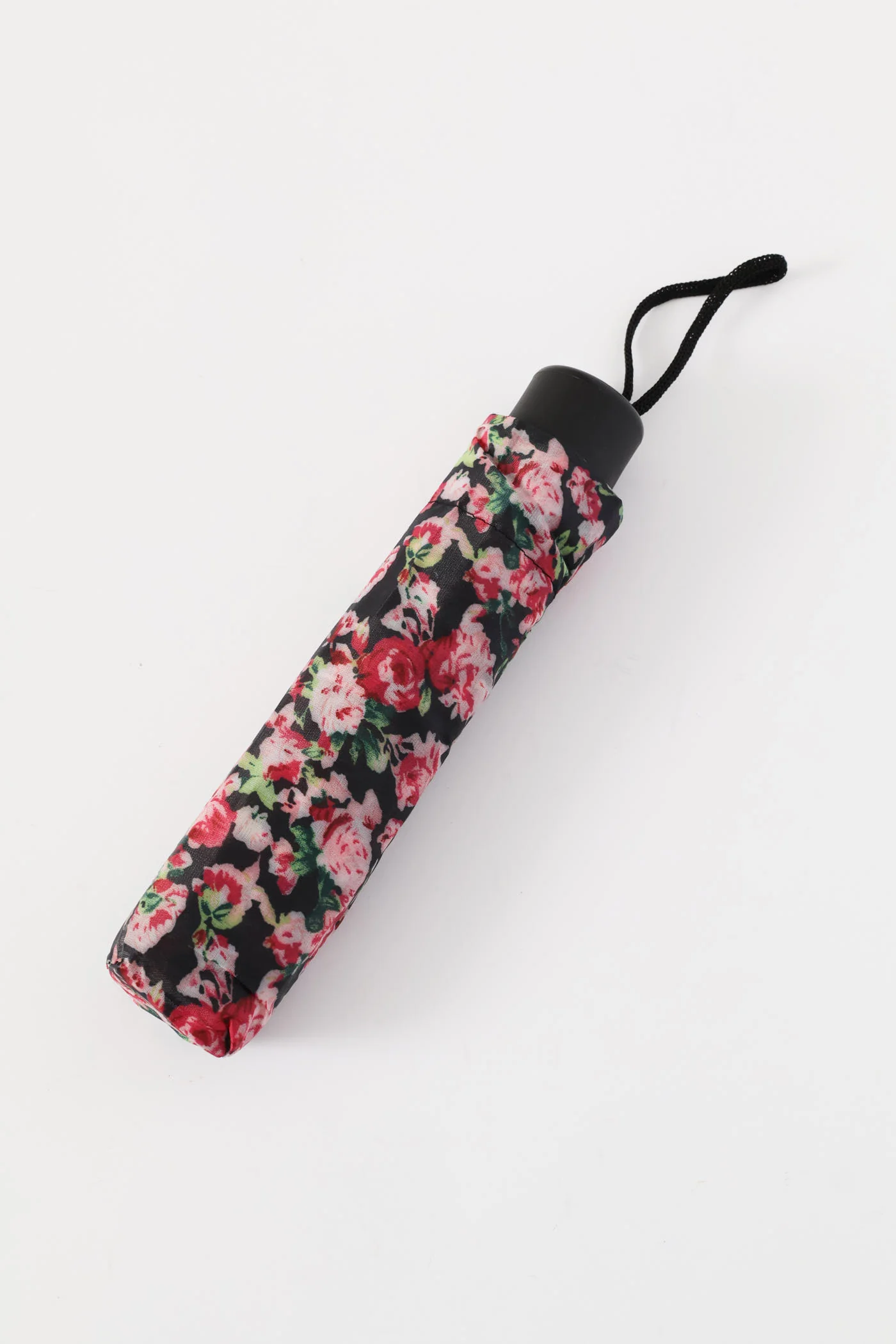 Mini 3 Fold Floral Print Umbrella - Multi - Image 3