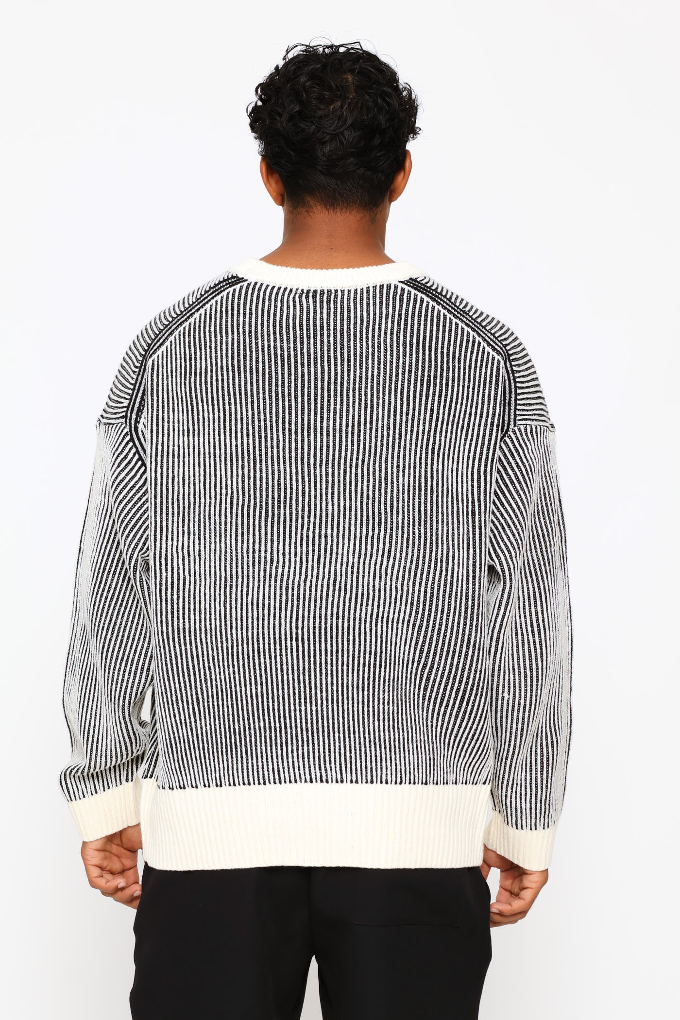 Mini Cable Knitwear - Stone - Image 4