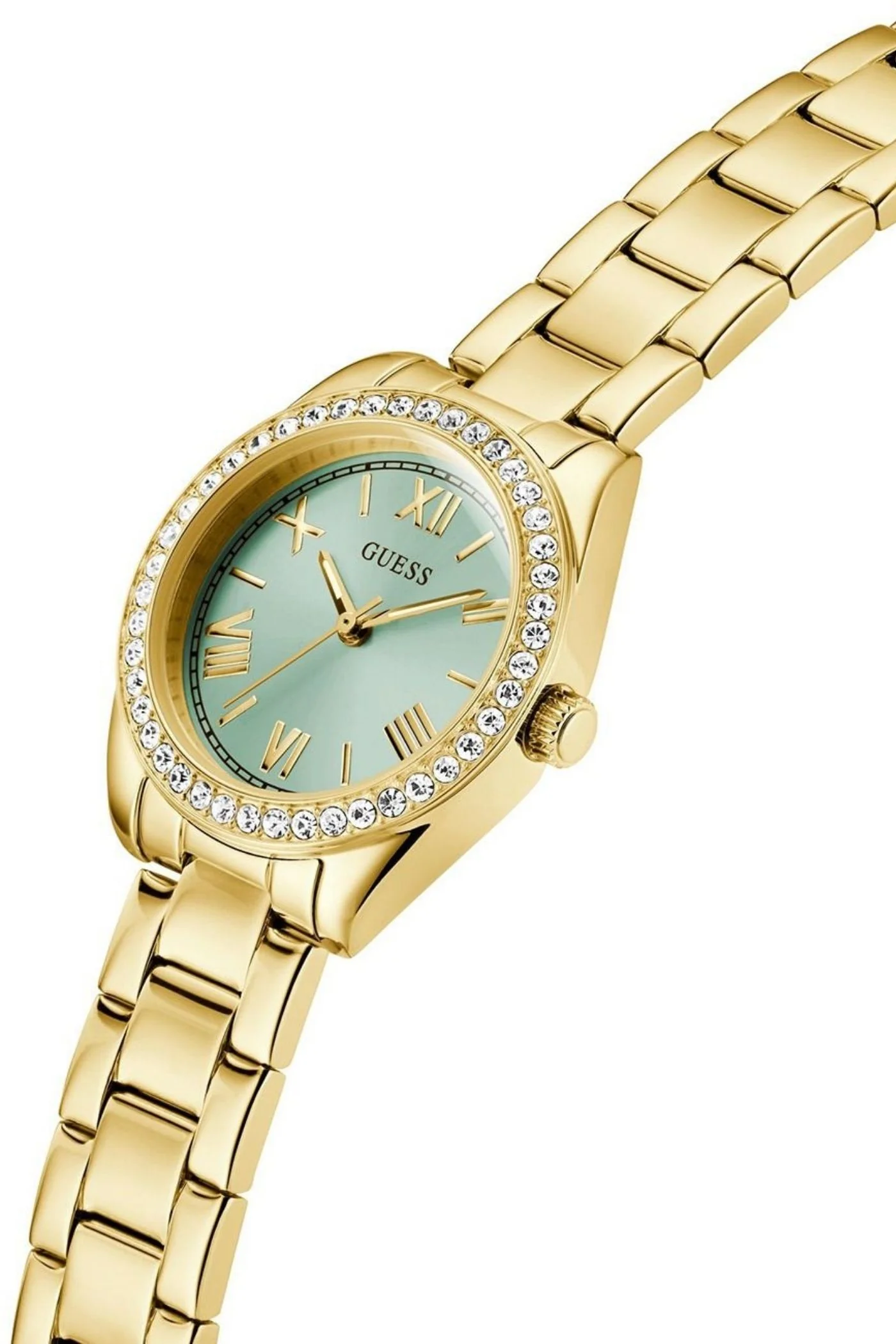 Mini Luna Gold Tone Analogue Watch - Image 2