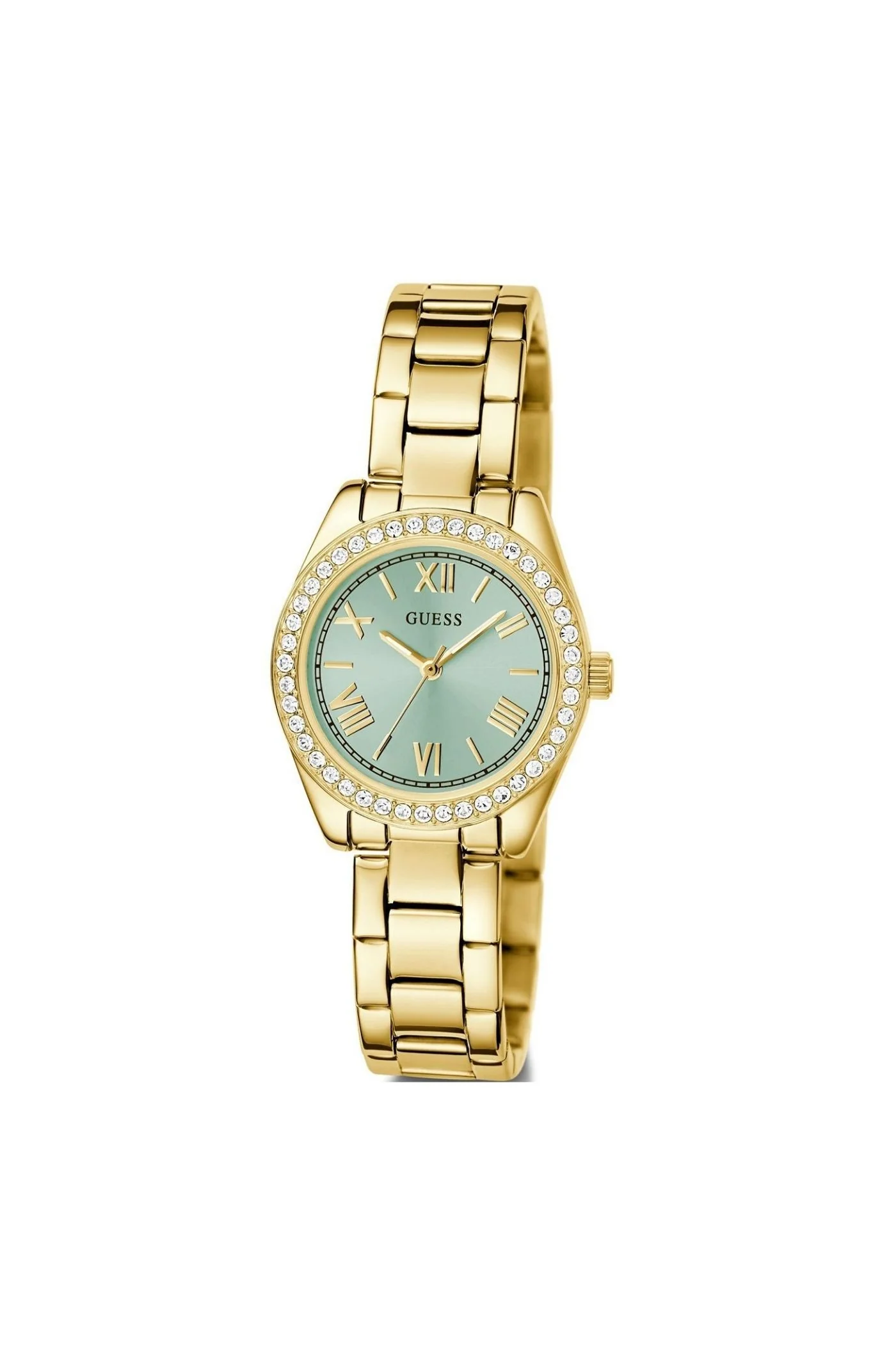 Mini Luna Gold Tone Analogue Watch - Image 3
