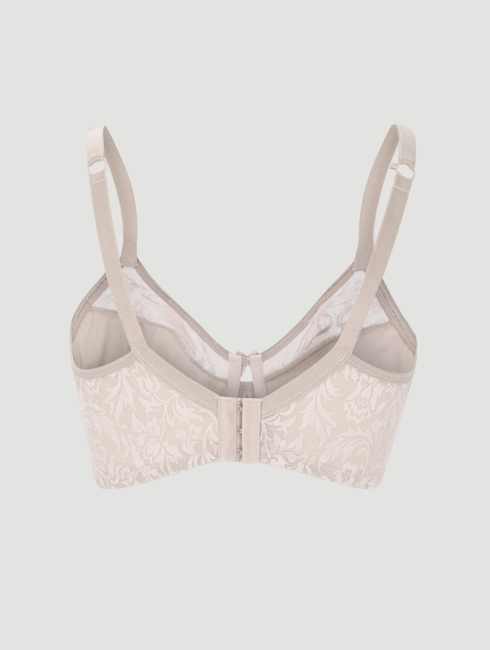 Miracle Underwire Racerback Bra - Beige - Image 4