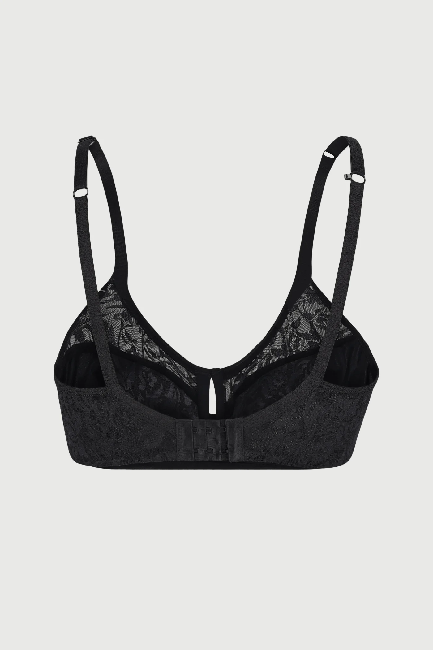 Miracle Underwire Racerback Bra - Black - Image 2
