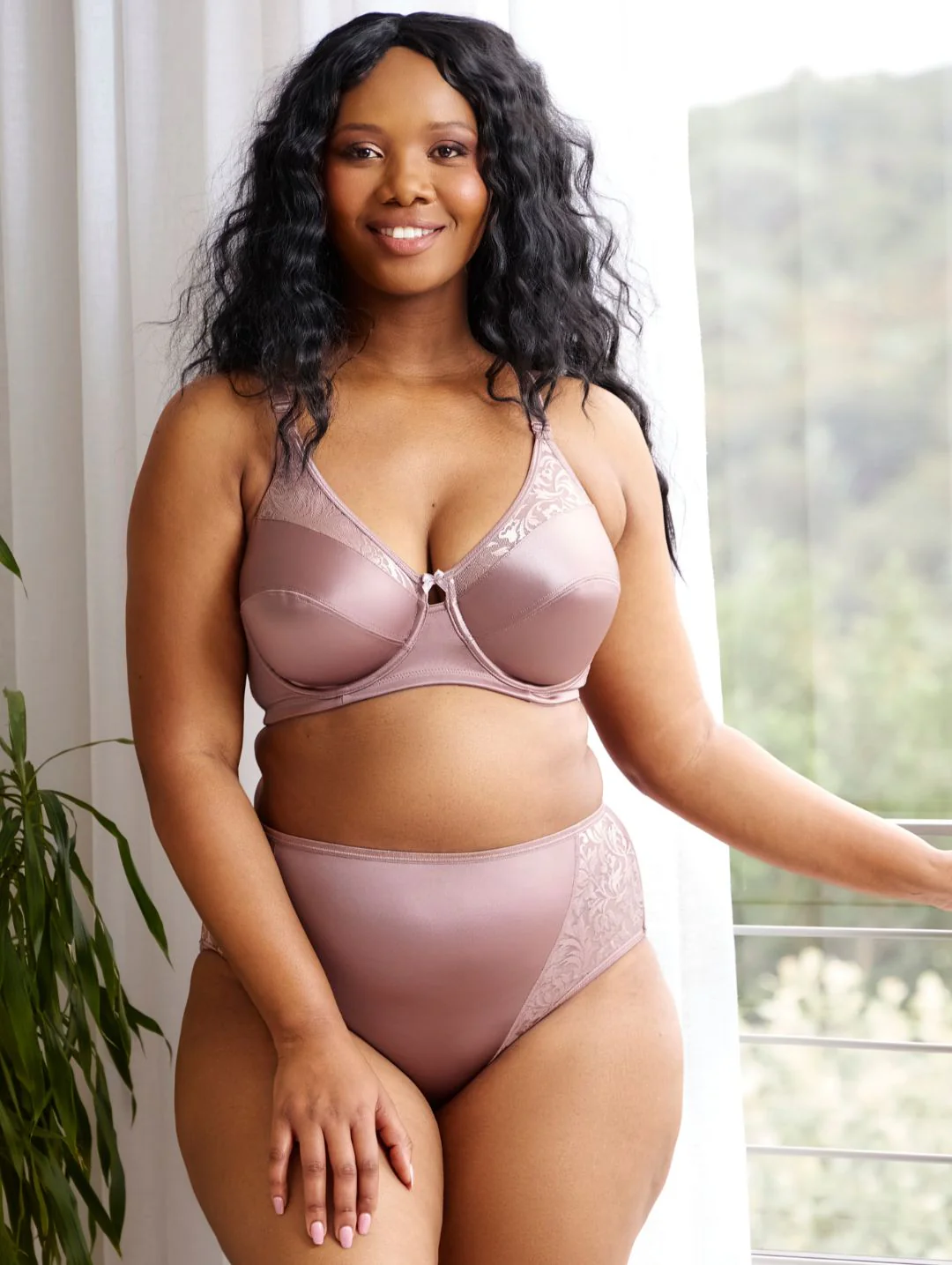 Miracle Underwire Racerback Bra - Mocha - Image 2