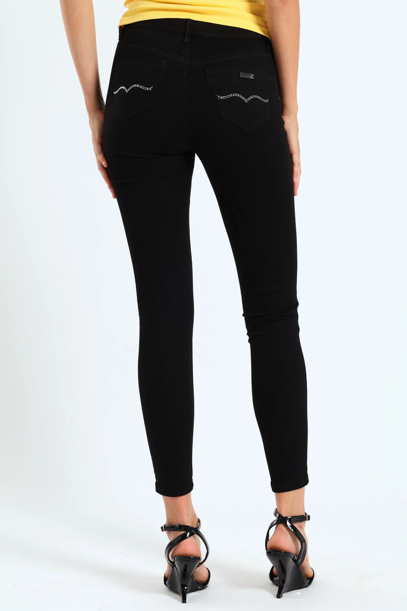 Mischa Axel Skinny Jean - Black - Image 3