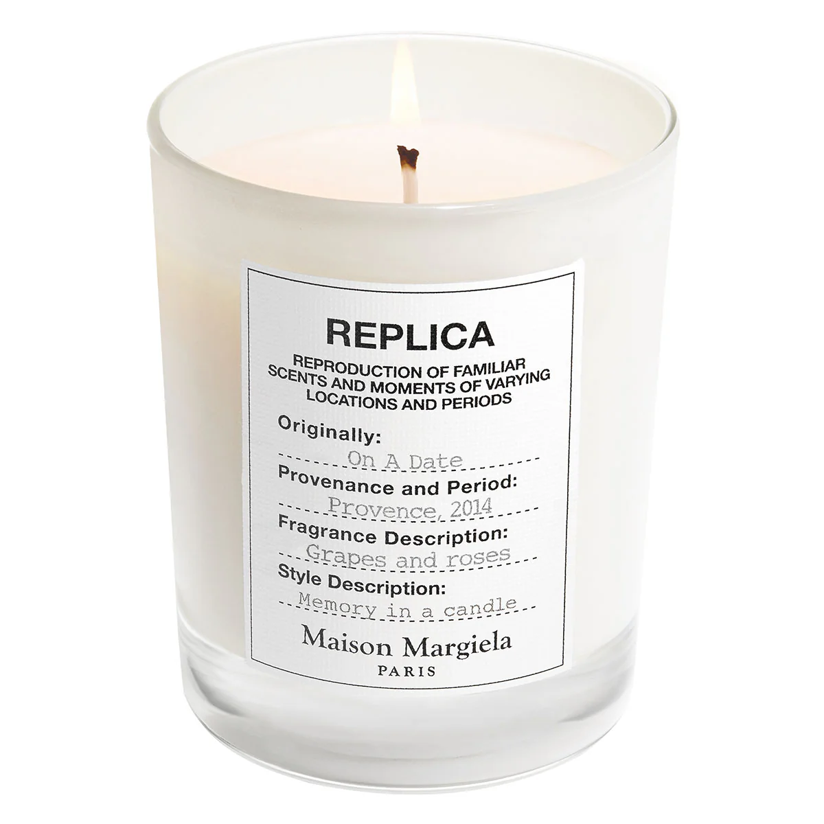 Replica On a Date Scented Candle - 165g - Image 2