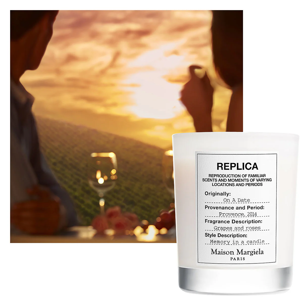 Replica On a Date Scented Candle - 165g - Image 5