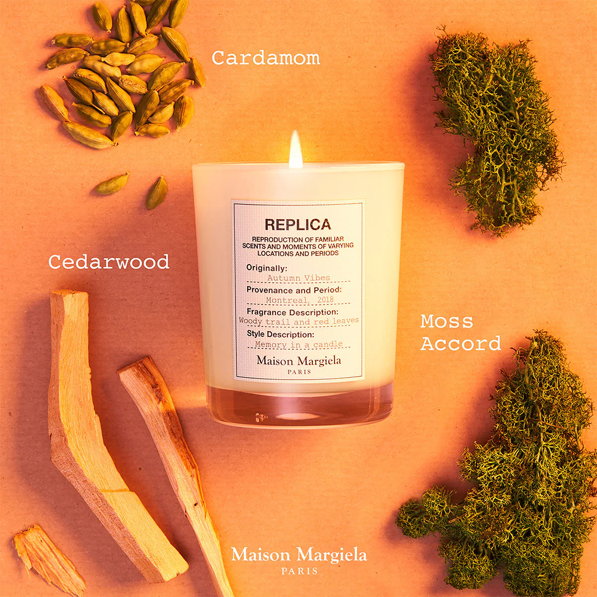 Replica Autumn Vibes Scented Candle - 165g - Image 4