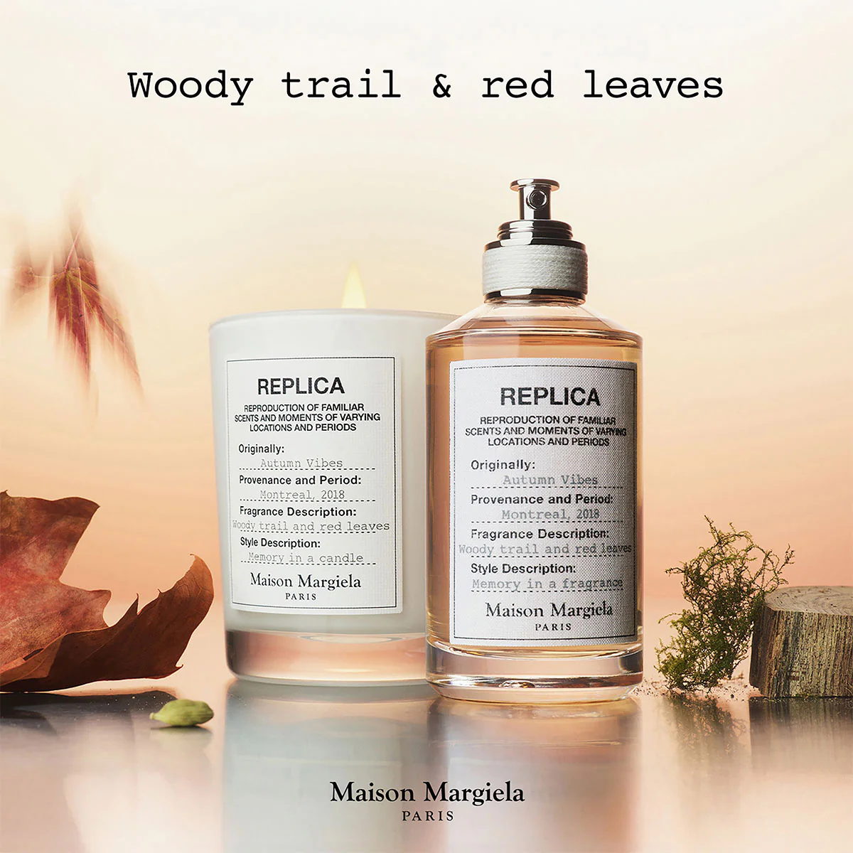 Replica Autumn Vibes Scented Candle - 165g - Image 7