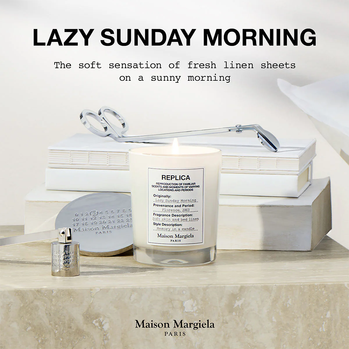 Replica Lazy Sunday Morning Scented Candle - 165g - Image 6