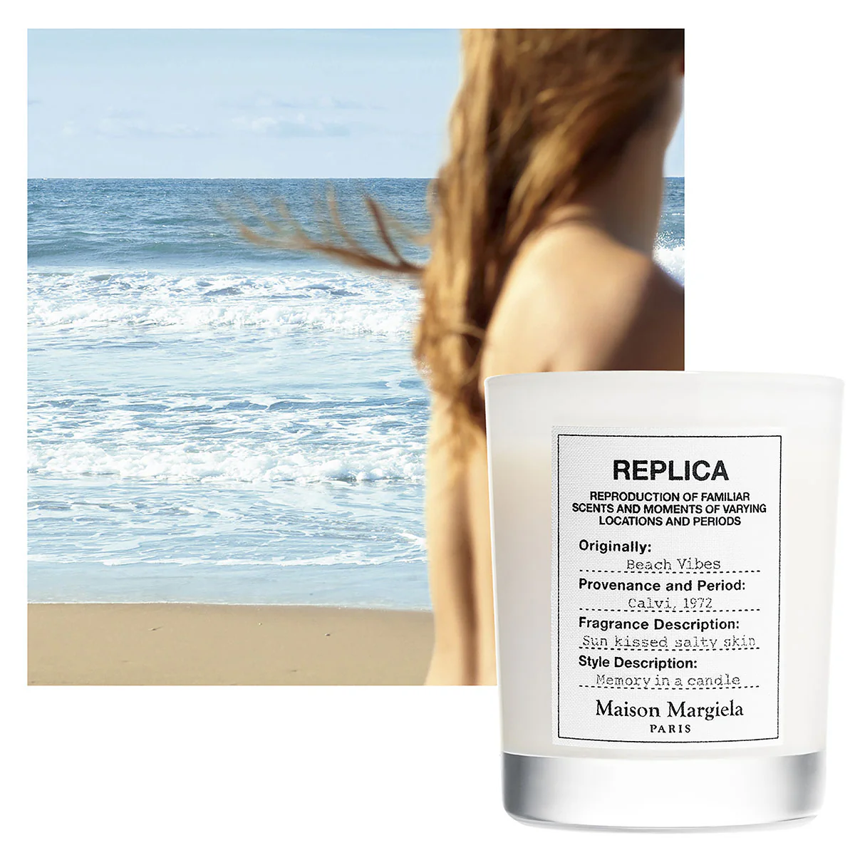 Replica Beach Vibes Scented Candle - 165g - Image 4
