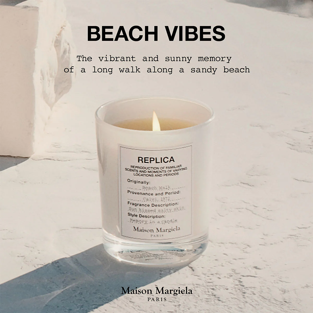 Replica Beach Vibes Scented Candle - 165g - Image 5