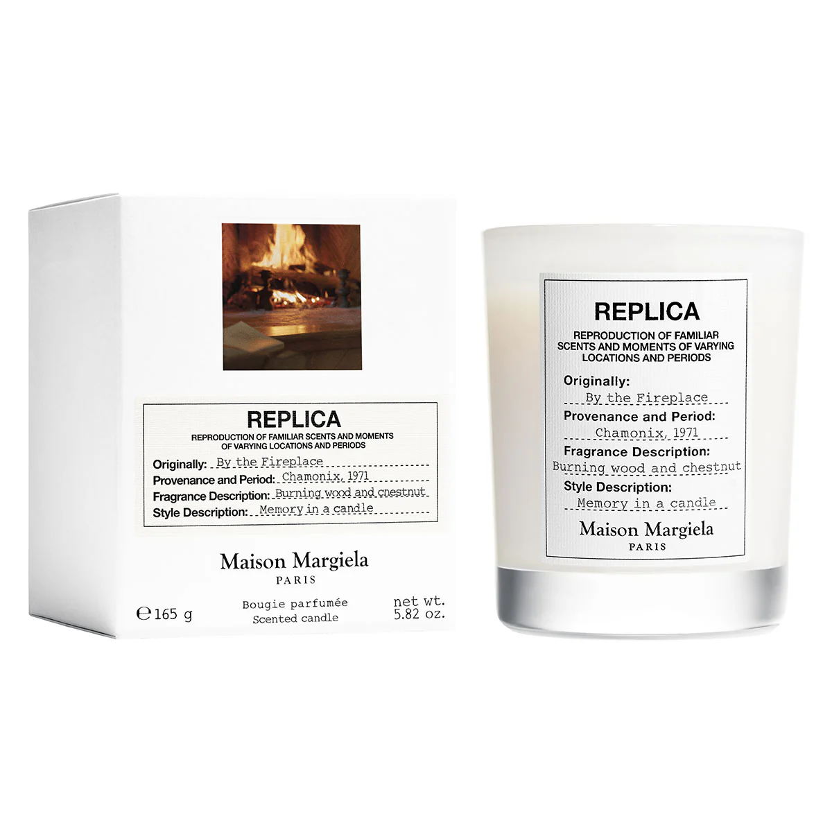 Replica By the Fireplace Scented Candle - 165g - Image 3