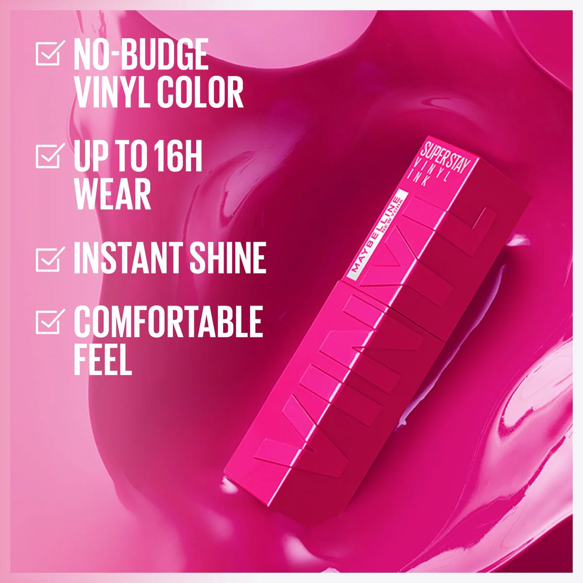 Superstay Vinyl Ink Liquid Lipstick - Shine Finish, Up To 16H - Image 5