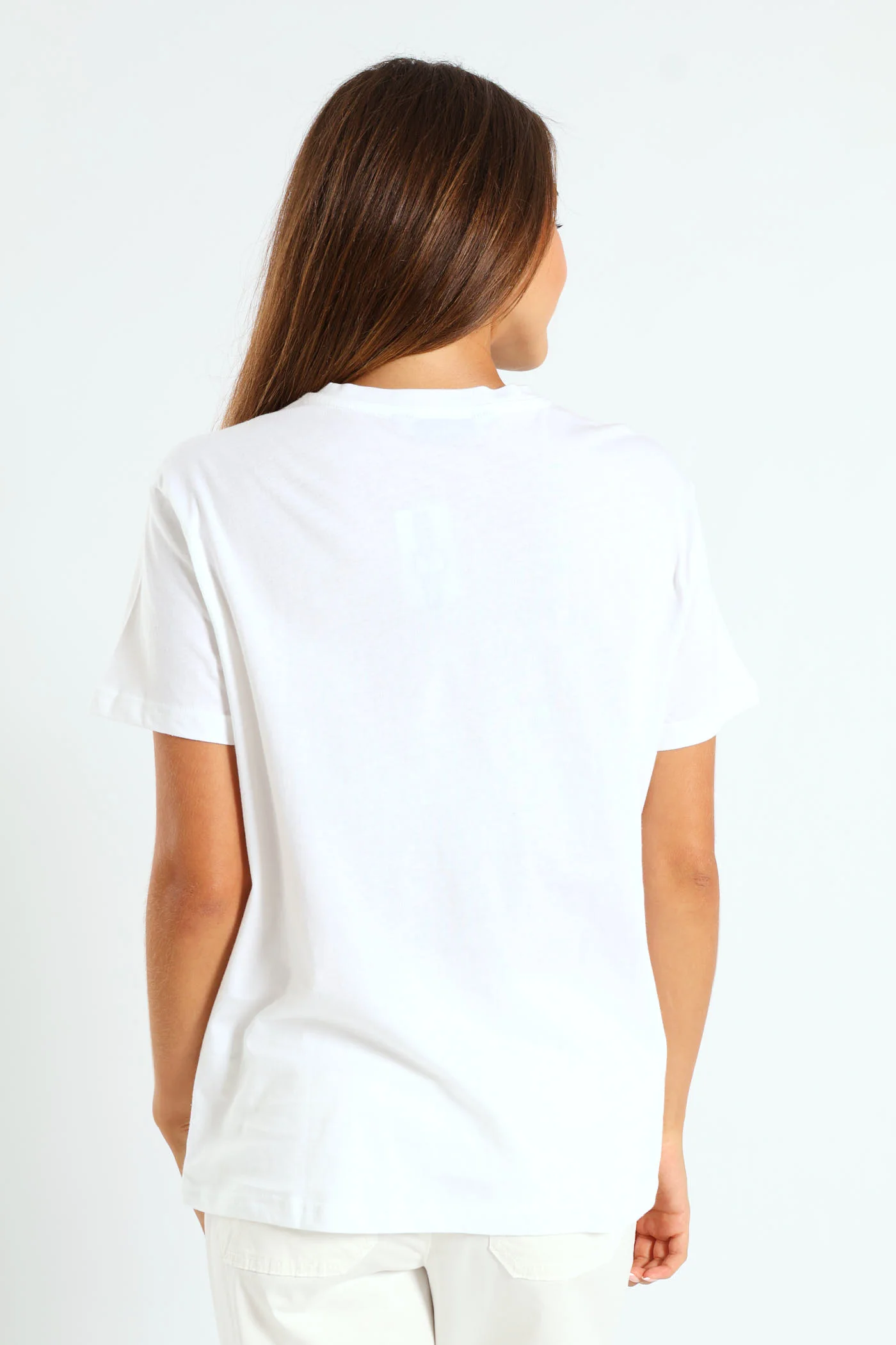 Model Foil Suit Tee - White - Image 3