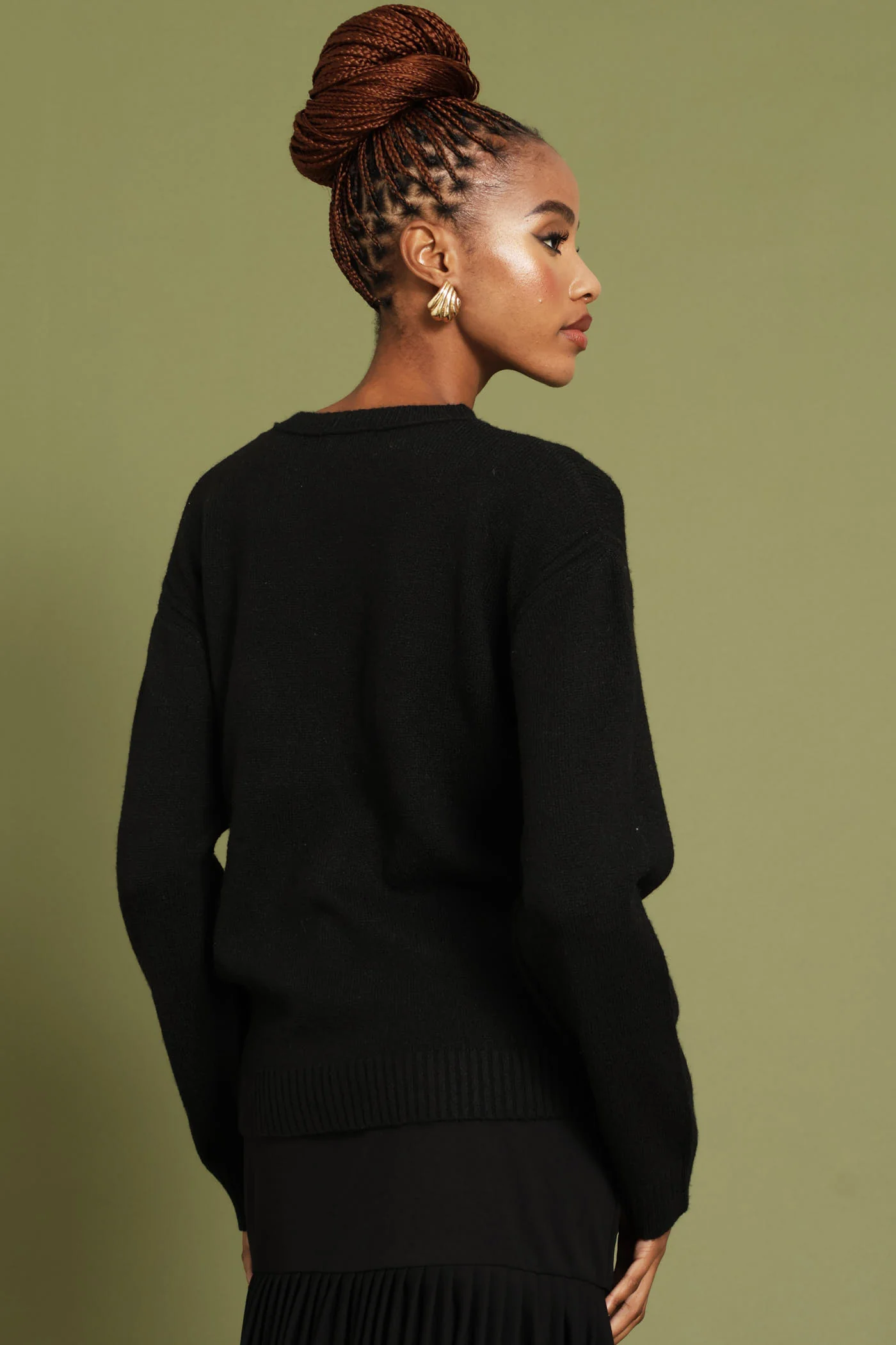 Knitwear Pullover - Black - Image 5