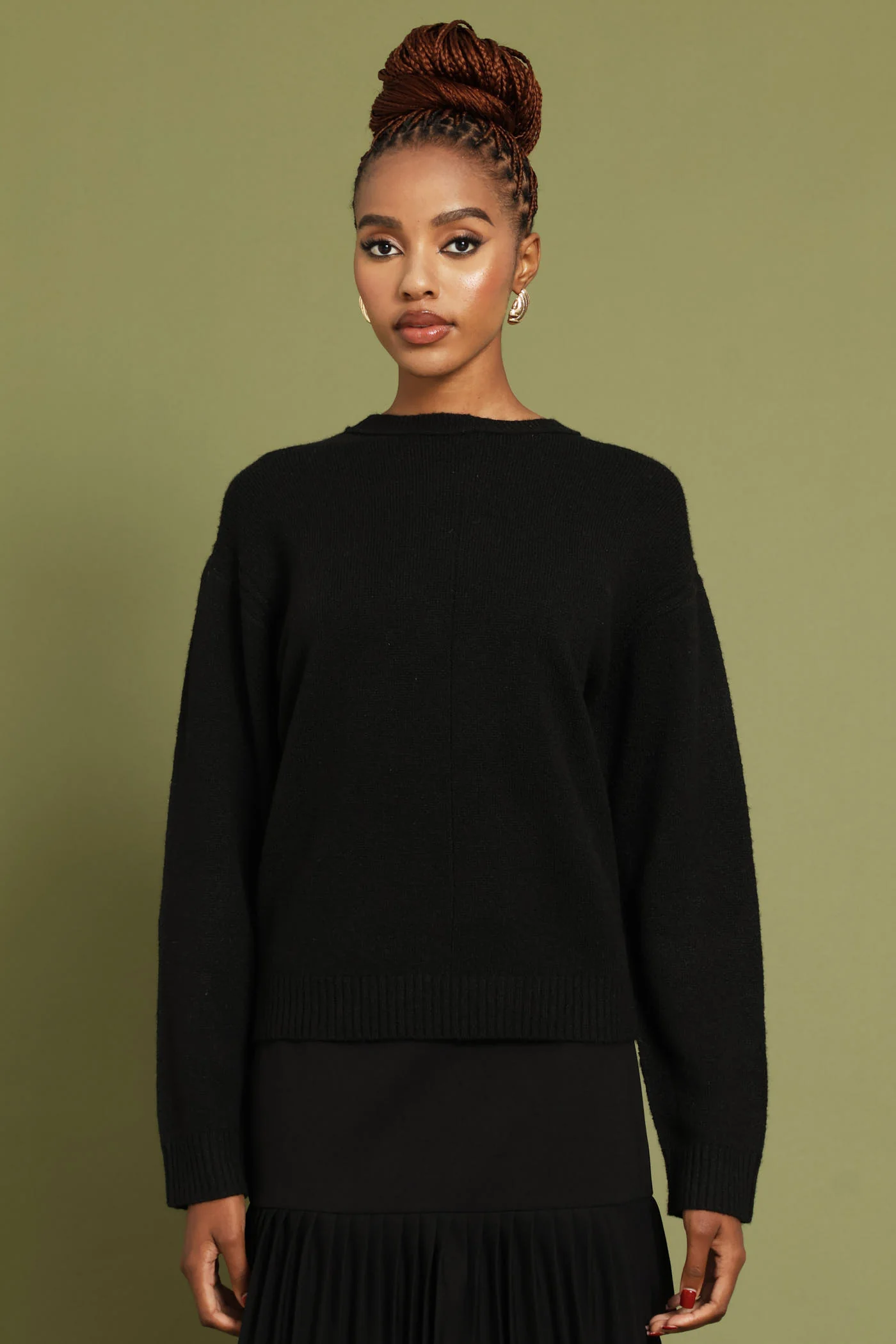 Knitwear Pullover - Black - Image 6