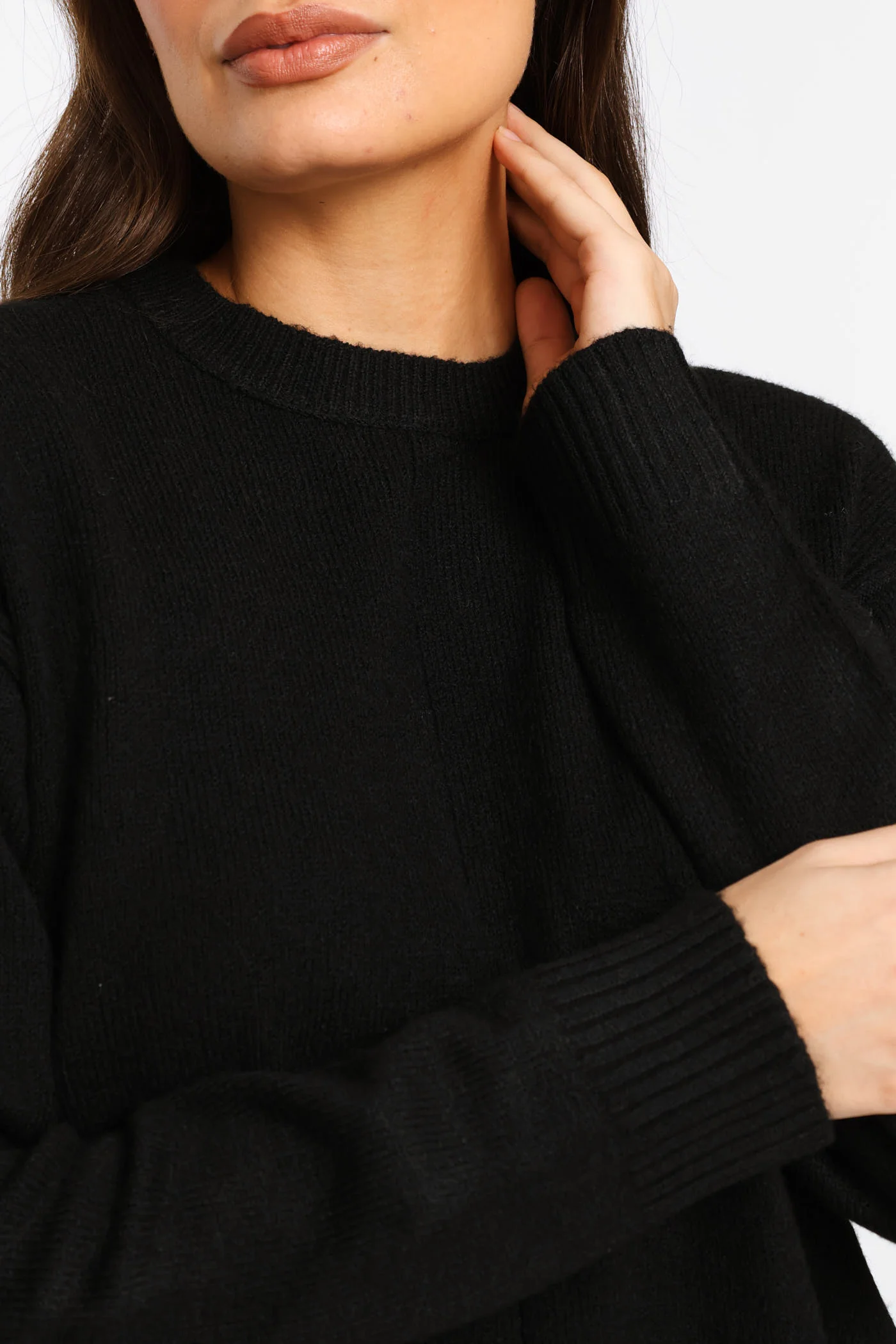 Knitwear Pullover - Black - Image 9