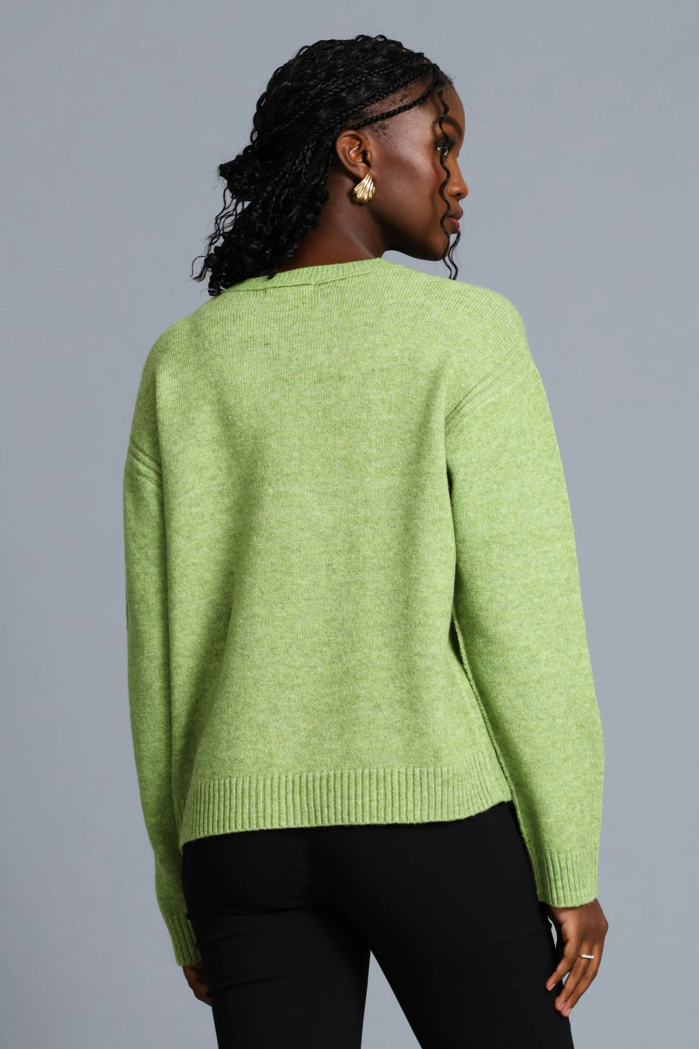 Knitwear Pullover - Chartreuse - Image 4