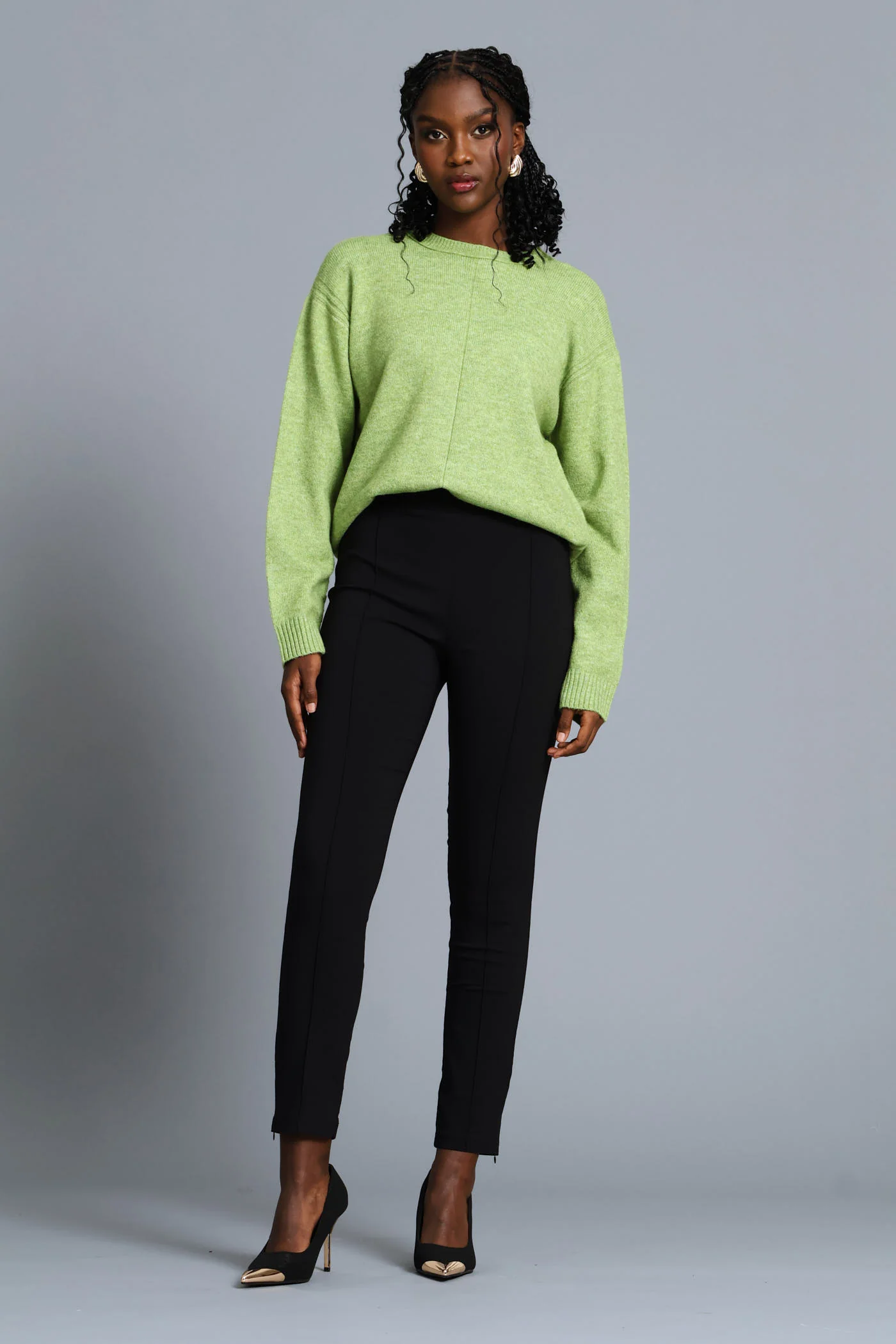 Knitwear Pullover - Chartreuse - Image 5