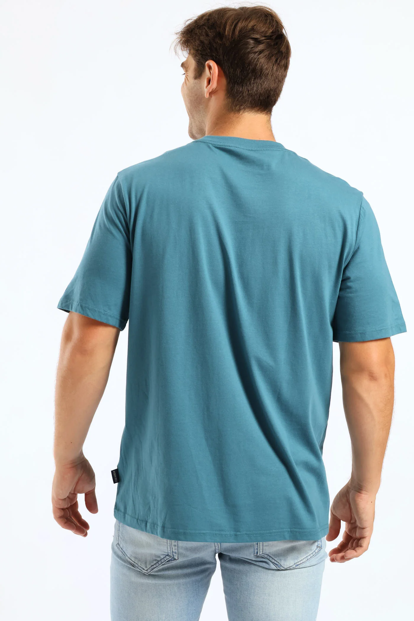 Monaco Print Tee - Teal - Image 5