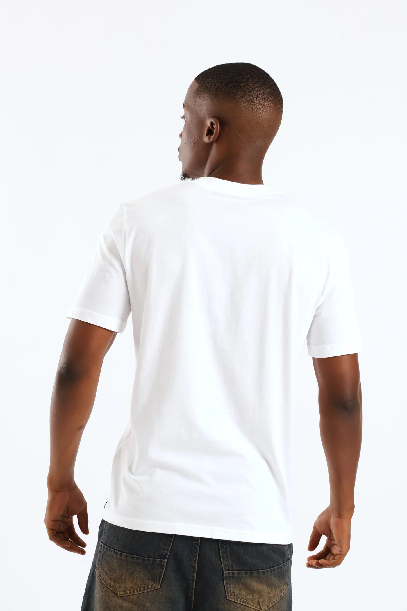 Money Teddy Front Print Tee - White - Image 5