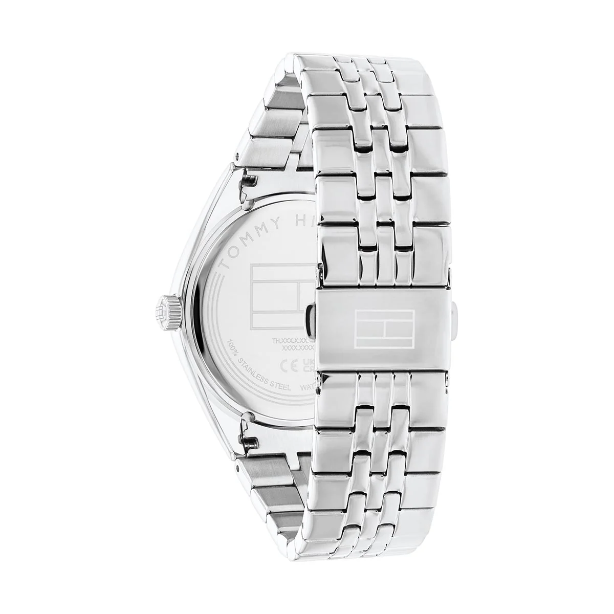Monica Stainless Steel Case & Bracelet With Blush Dial Watch - Silver - Image 3