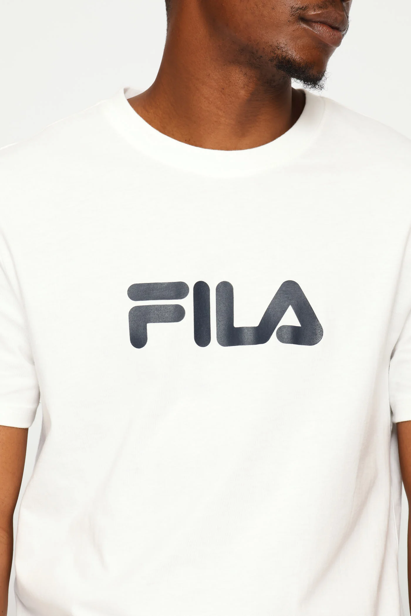 Mono Deckle T-Shirt - White - Image 2