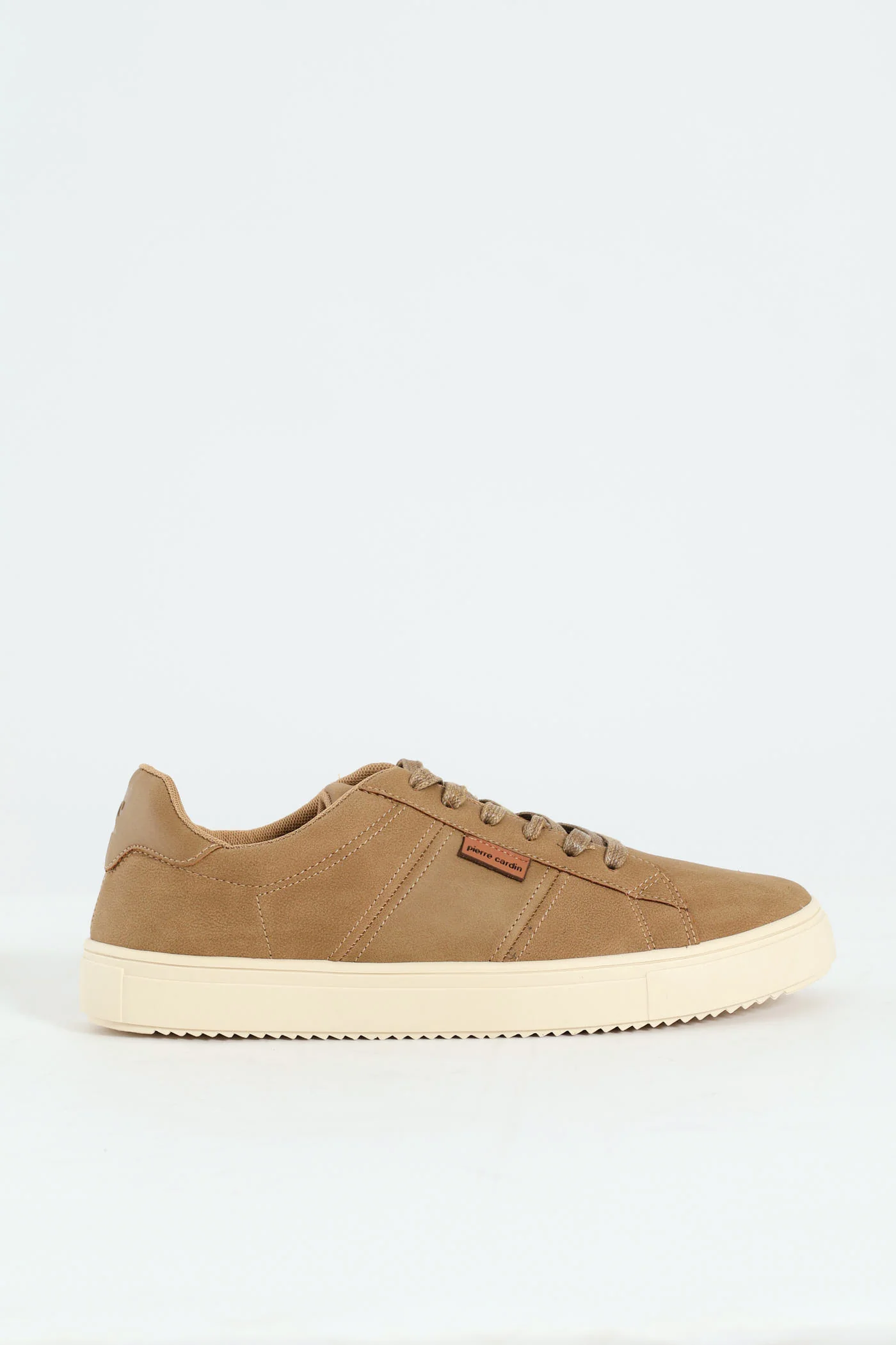 Mono Lace Up Sneaker - Taupe - Image 4