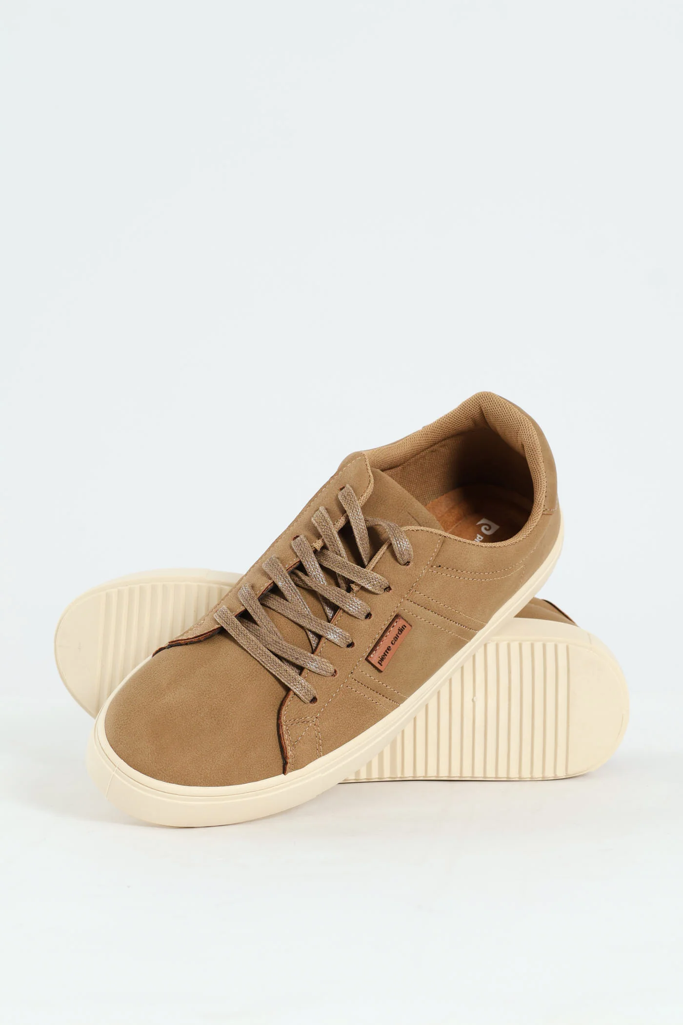 Mono Lace Up Sneaker - Taupe - Image 5