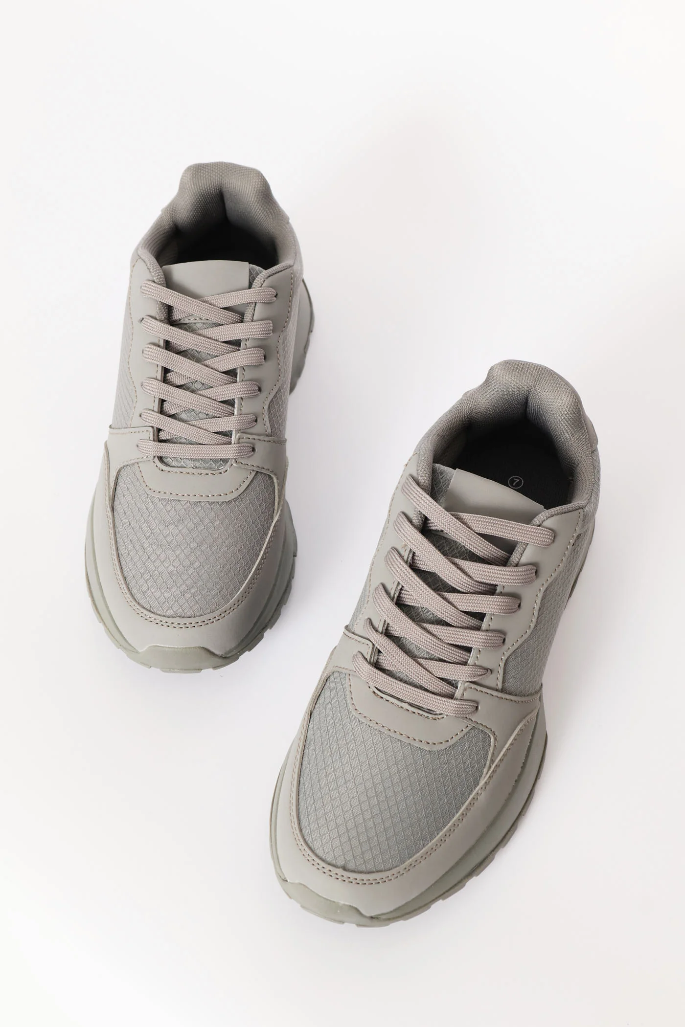 Mono Retro Trainer - Grey - Image 3