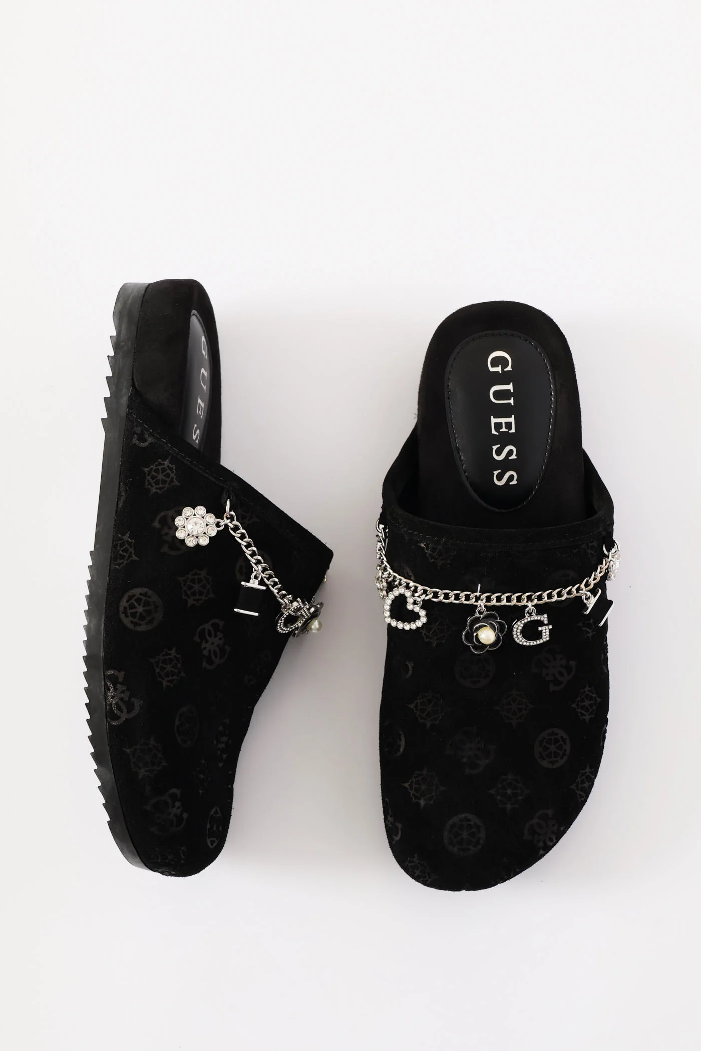 Monogram Gavyn Print Mule Slip On - Black - Image 3