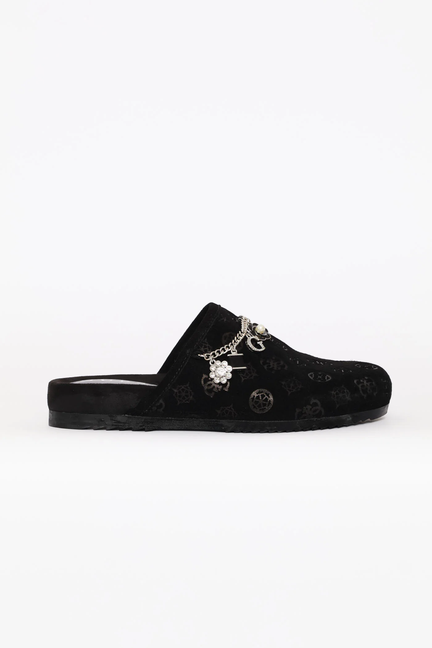 Monogram Gavyn Print Mule Slip On - Black - Image 5