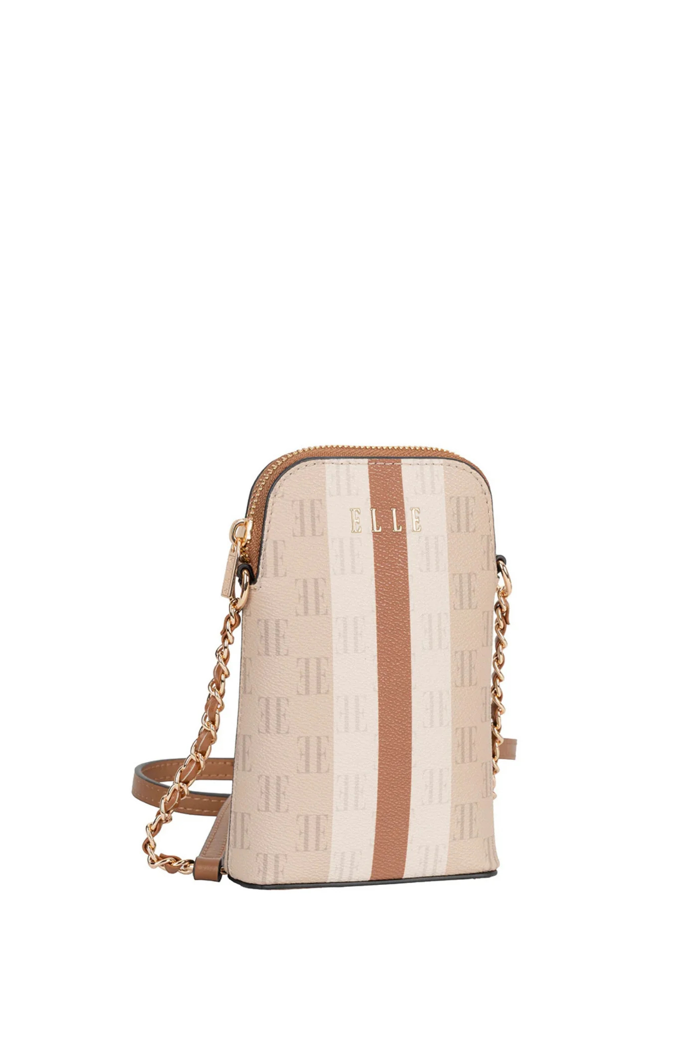 Monogram Phone Sling Bag - Tan - Image 3
