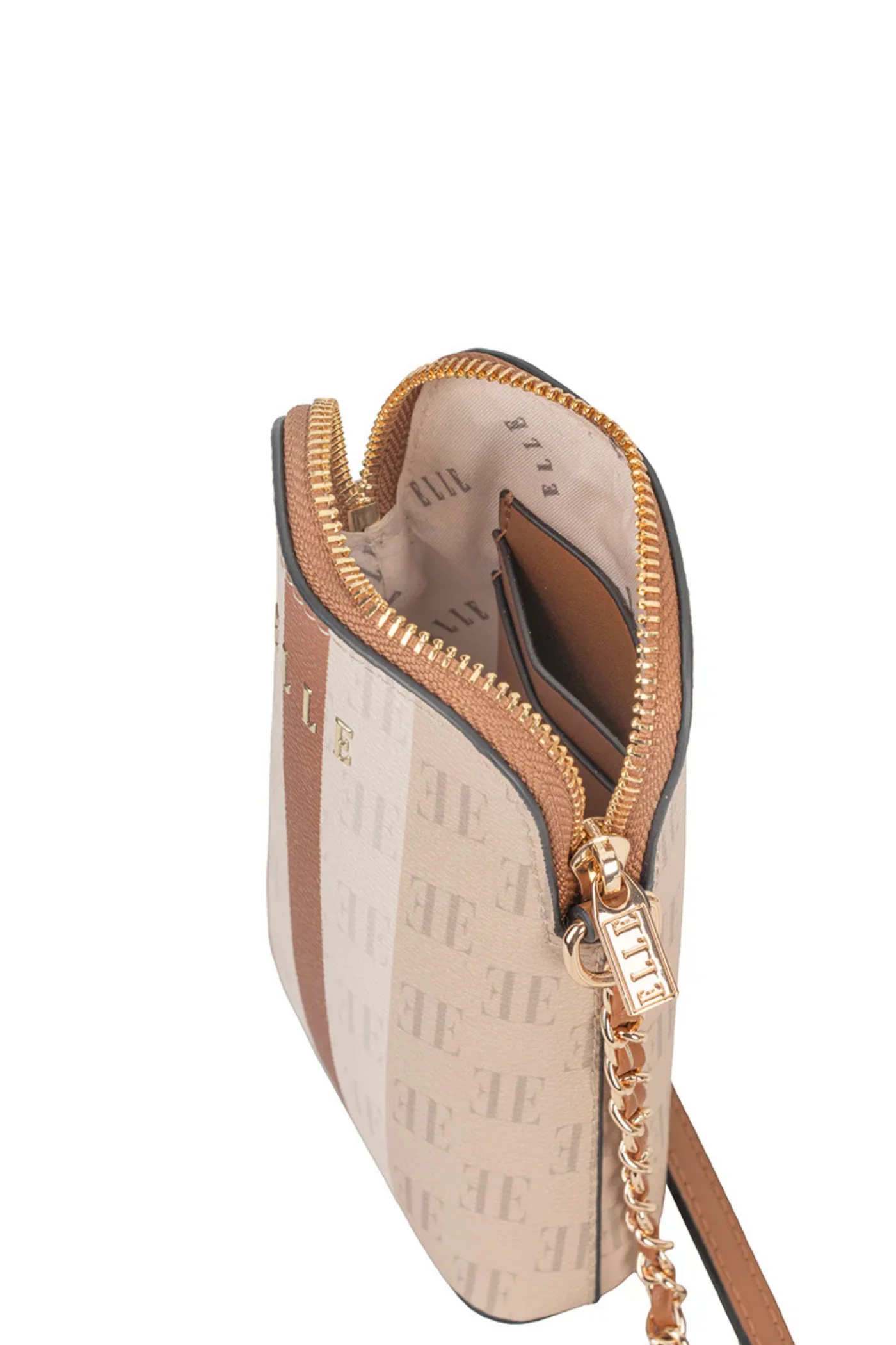 Monogram Phone Sling Bag - Tan - Image 5