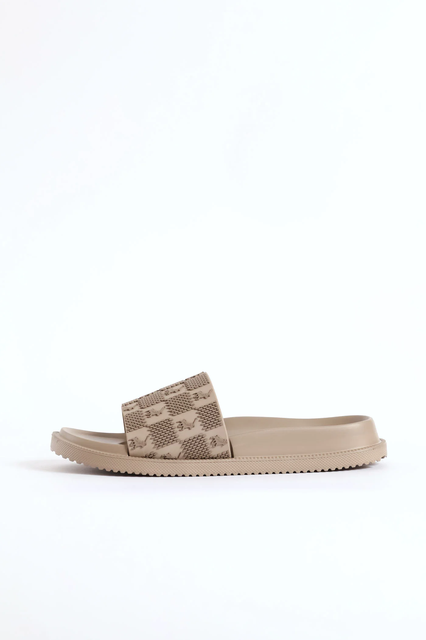 Monogram Pool Sandal - Taupe - Image 4
