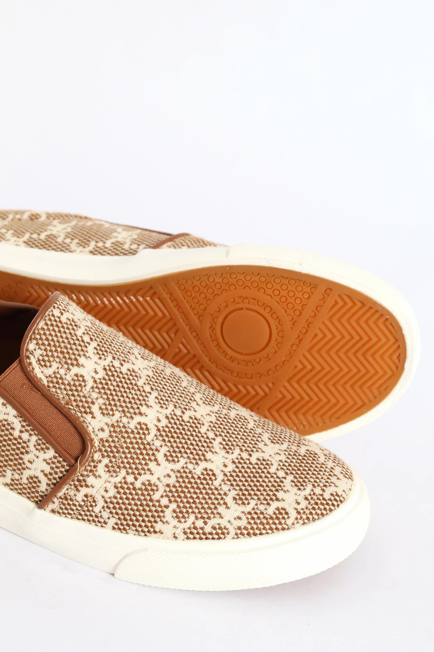 Monogram Slip On Plimsole Sneaker - Multi - Image 2