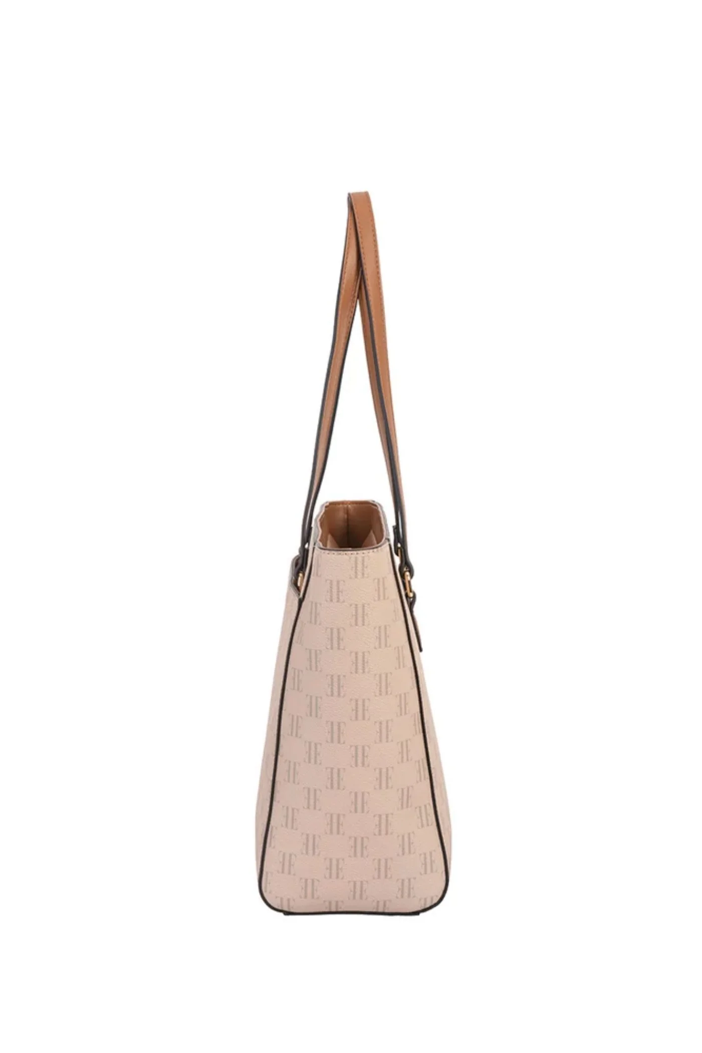 Monogram Tote Bag - Tan - Image 4