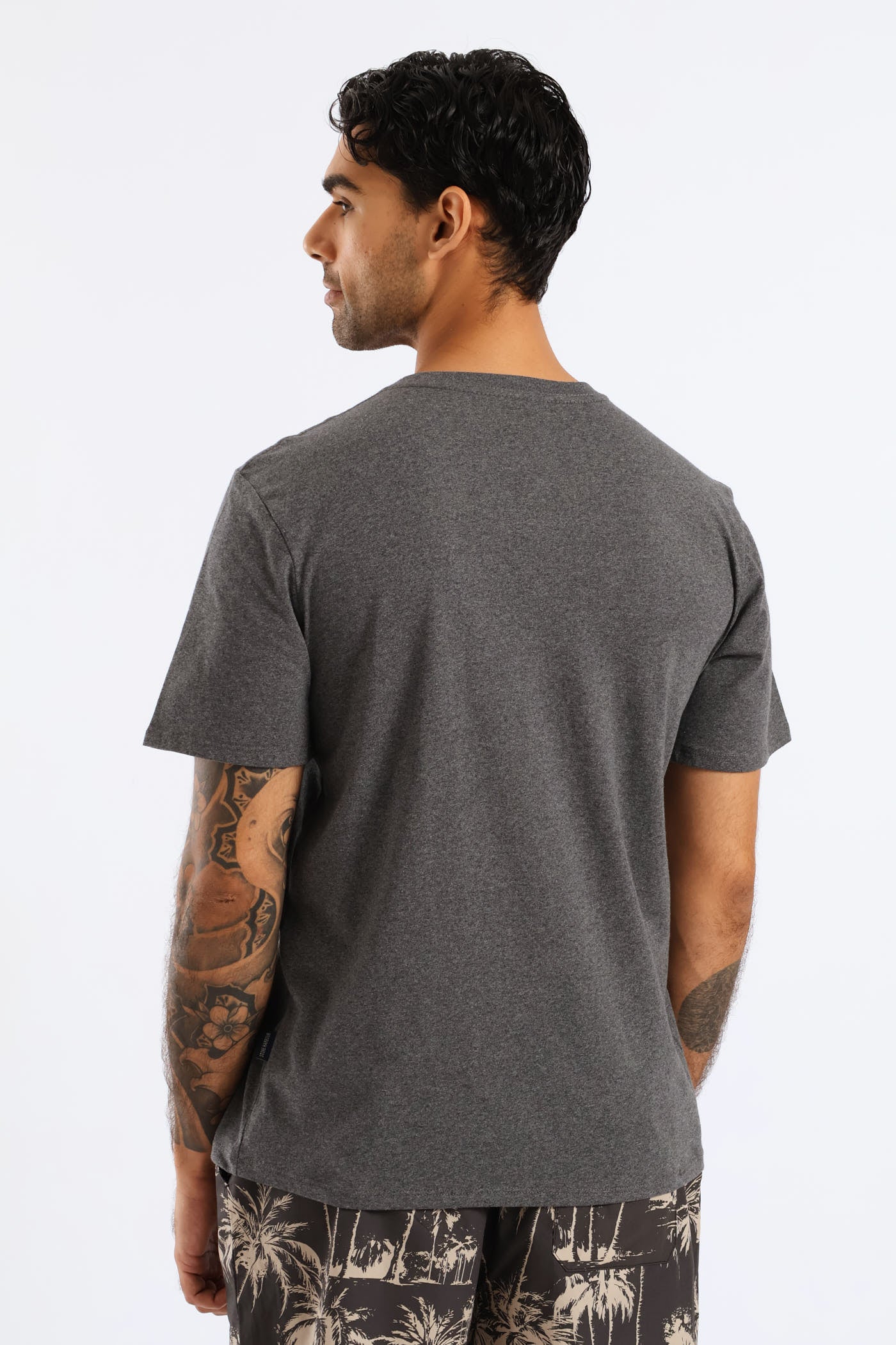 Monster Truck Tee - Charcoal Melange - Image 5