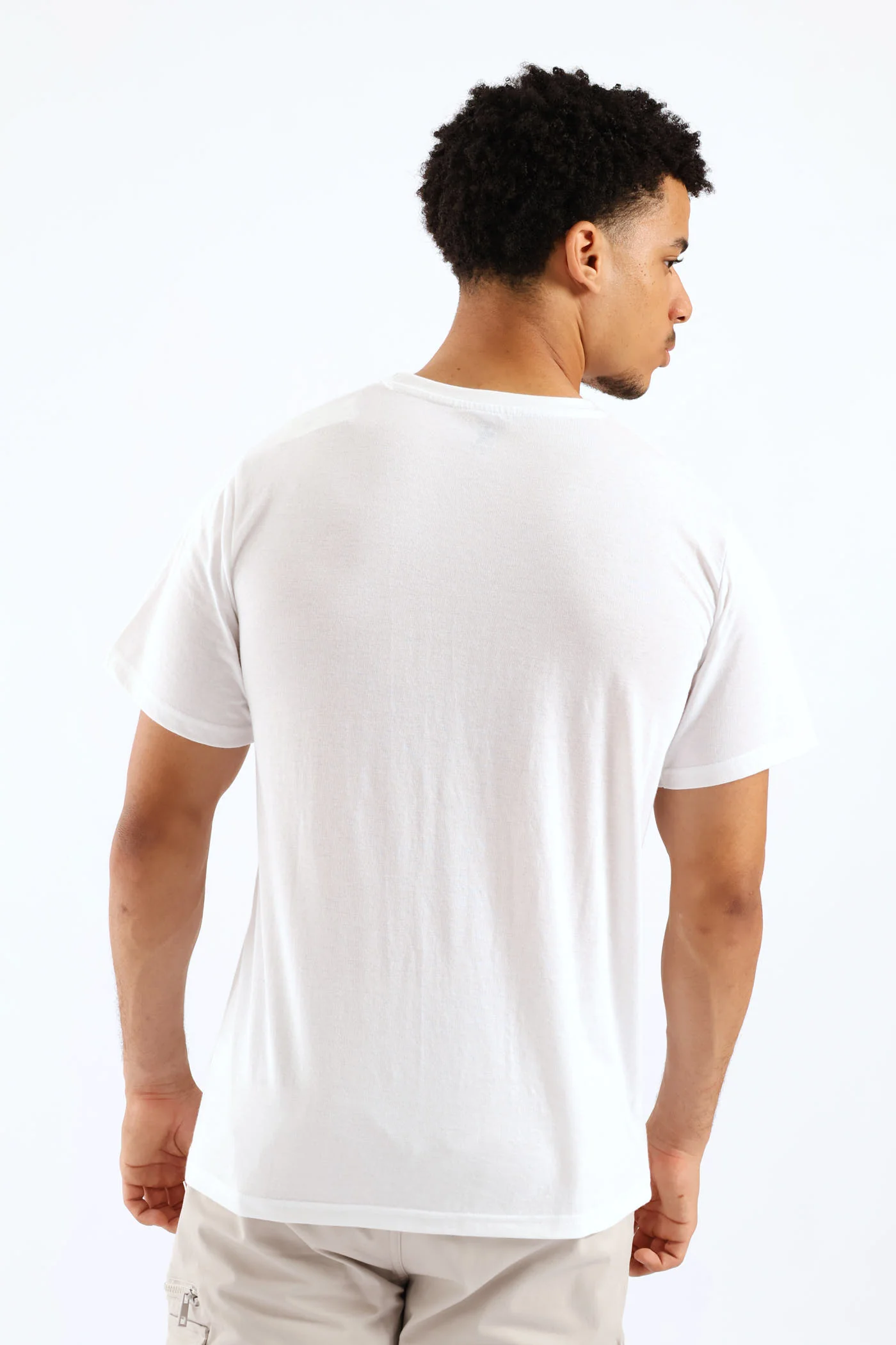 Monte Carlo Basic Print Tee - White - Image 5