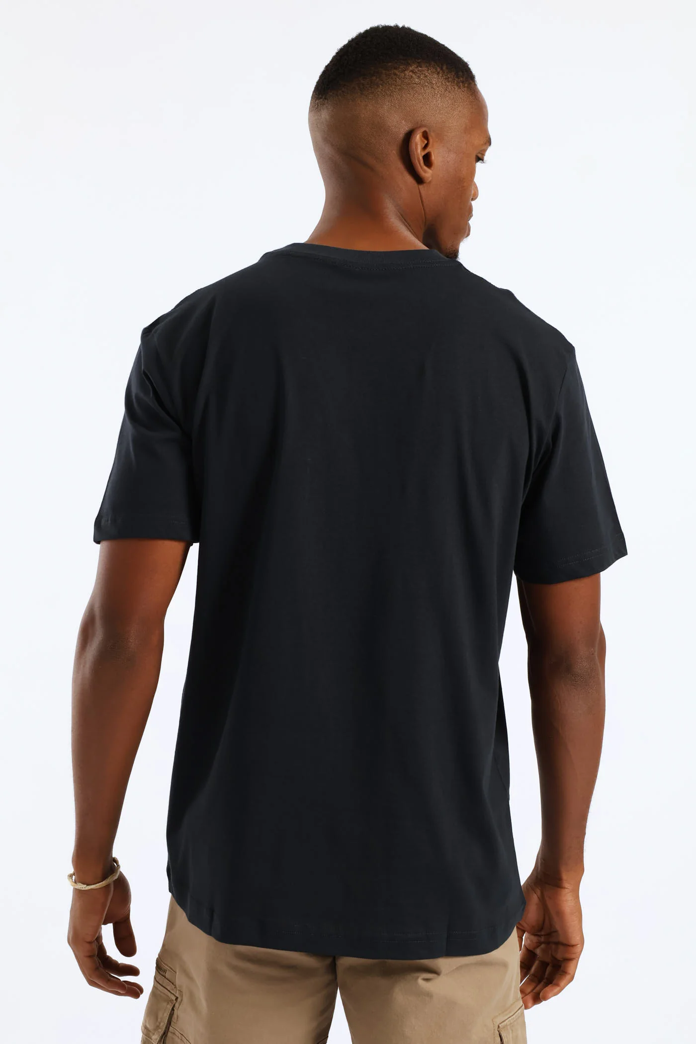 Monte Carlo Polo Club Metallic Tee - Navy - Image 5
