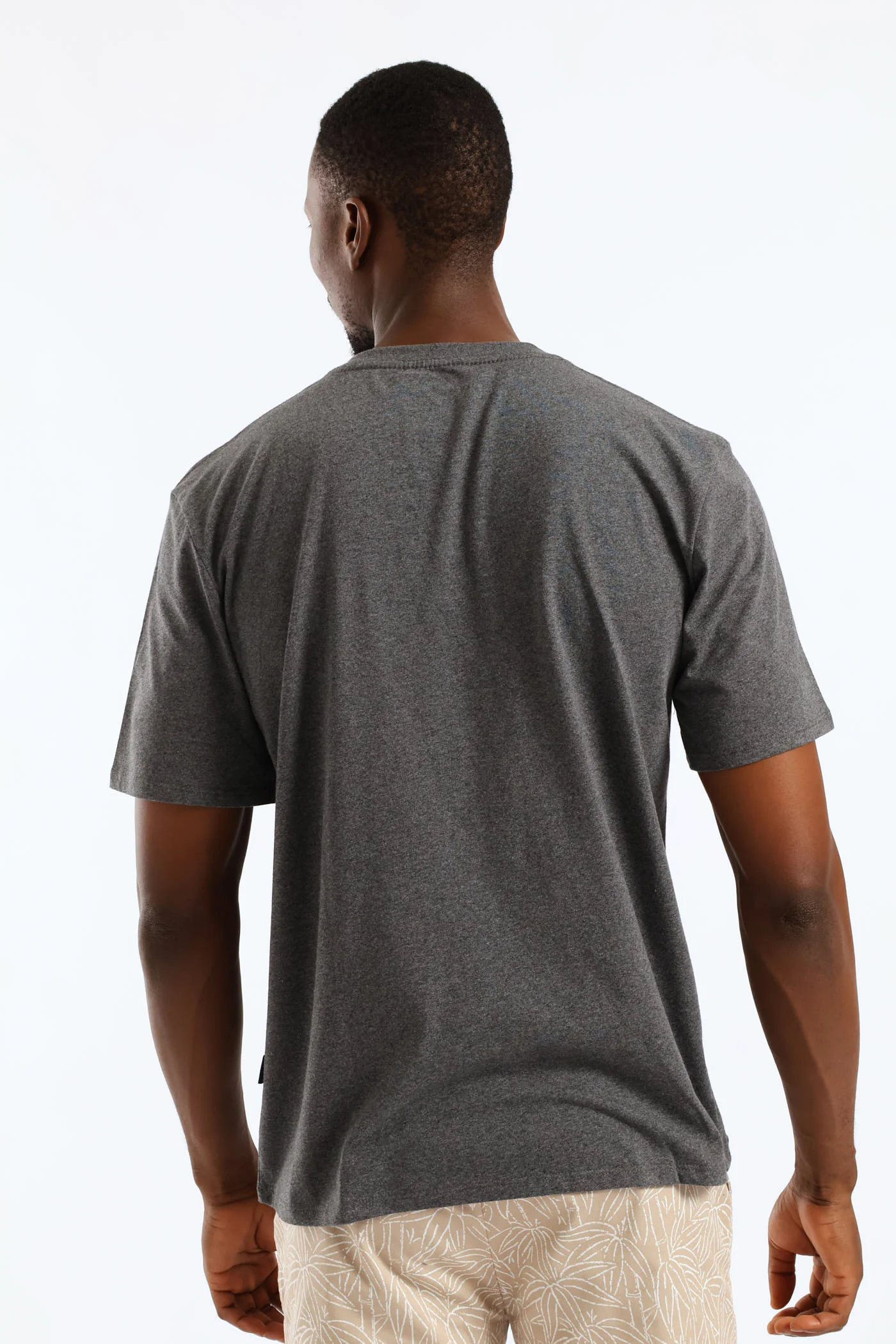 Monterey Camper Van Tee - Charcoal Melange - Image 5