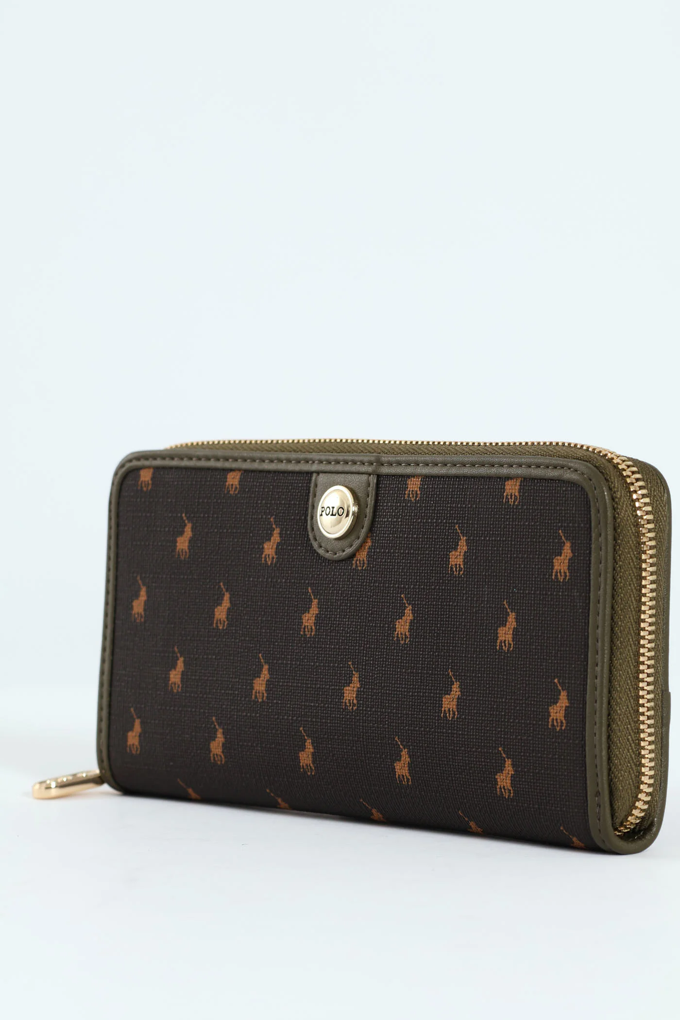 Monticello Zip Around Purse - Dark Green - Image 3