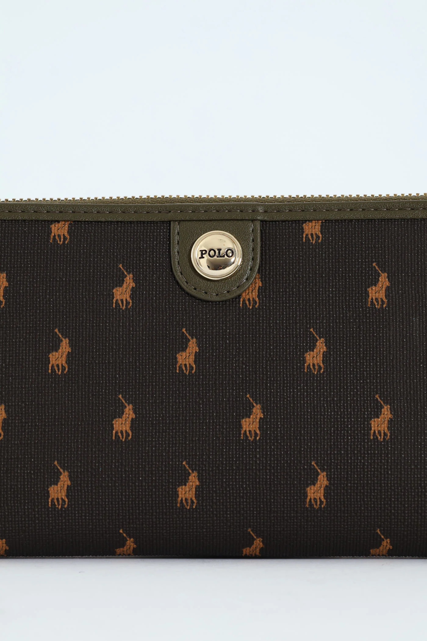 Monticello Zip Around Purse - Dark Green - Image 6
